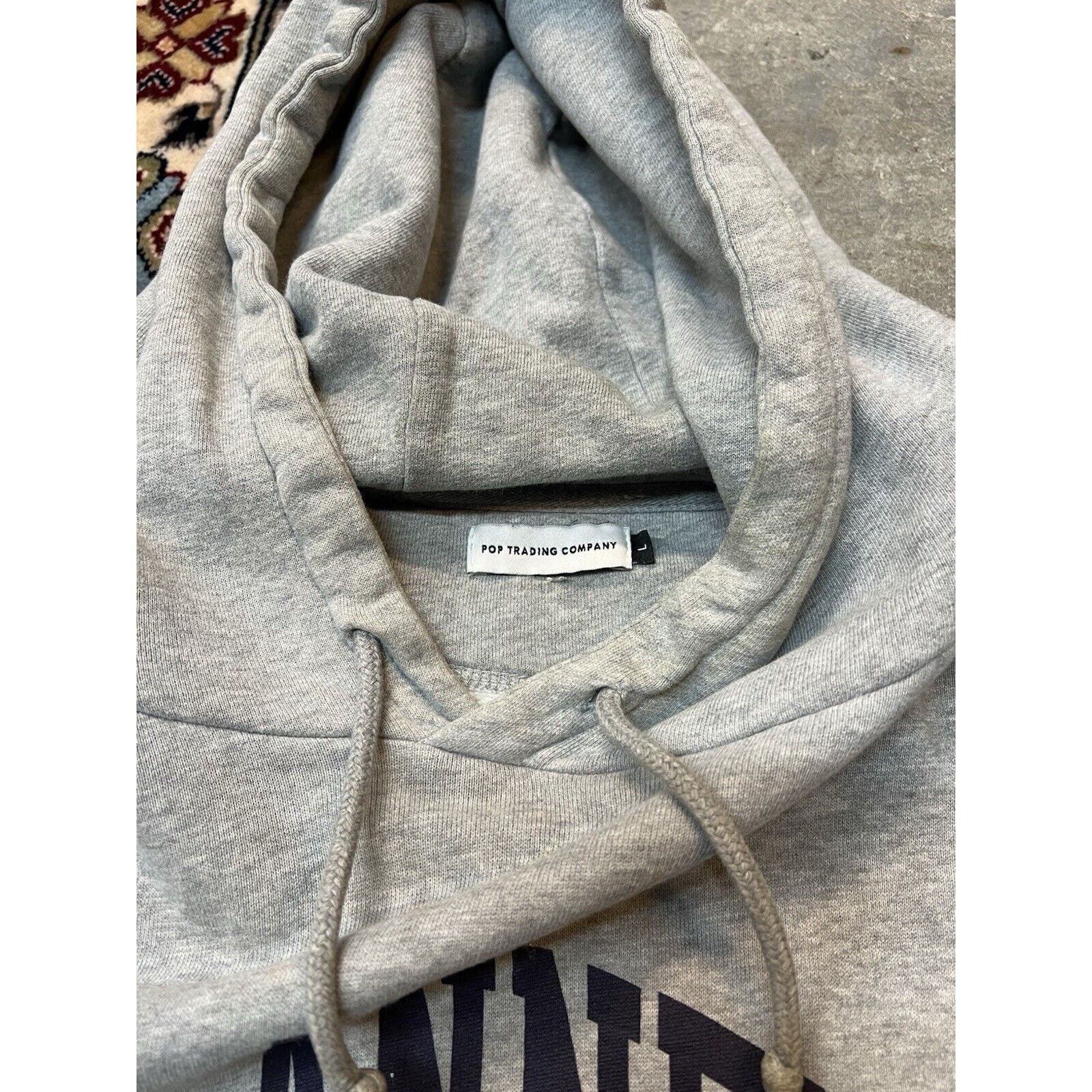 Pop Trading Company Pop Trading Company Co. Hoodie Men’s Large St. Annen Grey Size US L / EU 52-54 / 3 - 4 Thumbnail