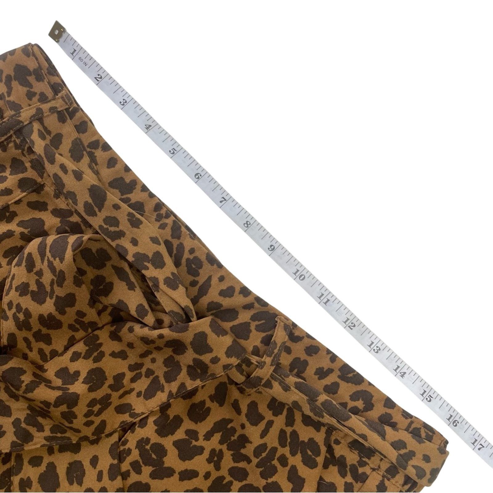 Other Animal Print Shorts Size 32" / US 10 / IT 46 - 3 Thumbnail