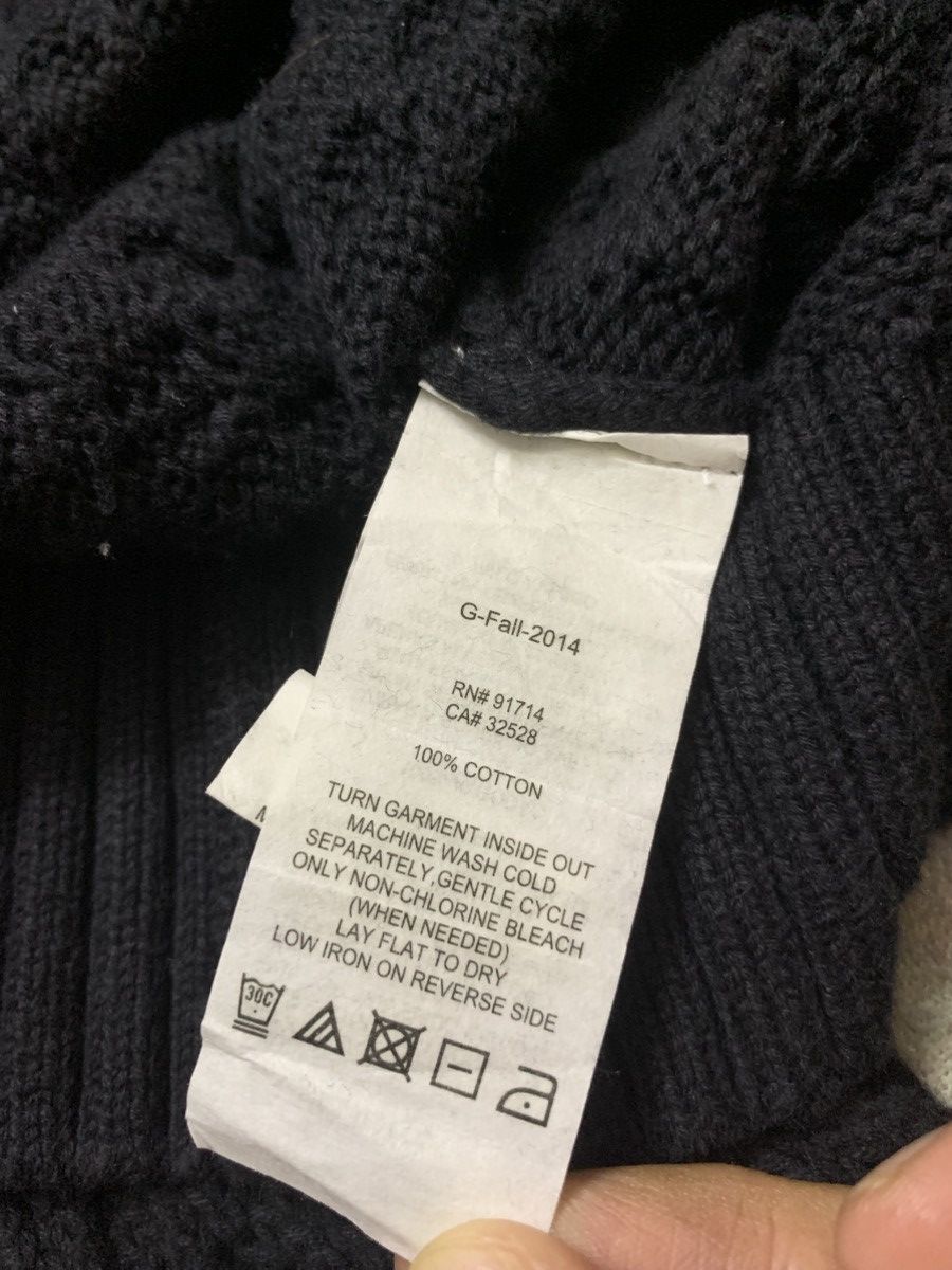 Armani Exchange Armani Exchange Cable Knit Avantgarde Black Size US M / EU 48-50 / 2 - 9 Thumbnail