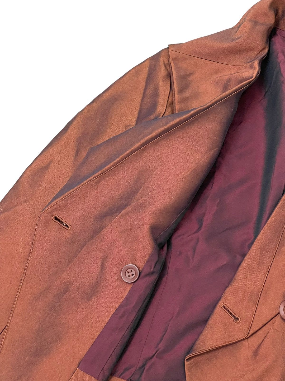 Issey Miyake Vtg Issey Miyake Stretchable Blazer Coat 5🟩6 Size M / US 6-8 / IT 42-44 - 11 Thumbnail