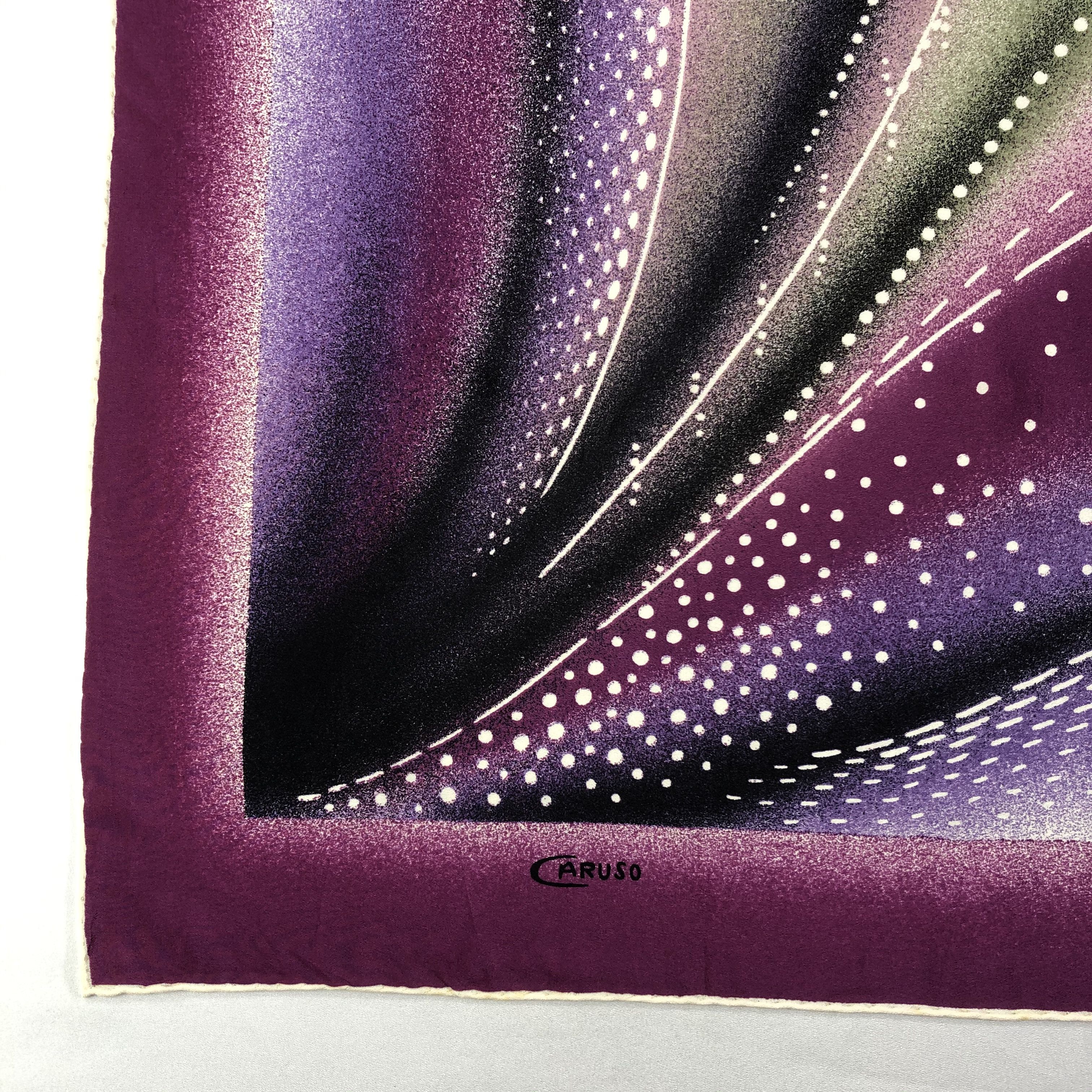 Caruso × Vintage Vintage Caruso Silk Scarf Size ONE SIZE - 4 Thumbnail
