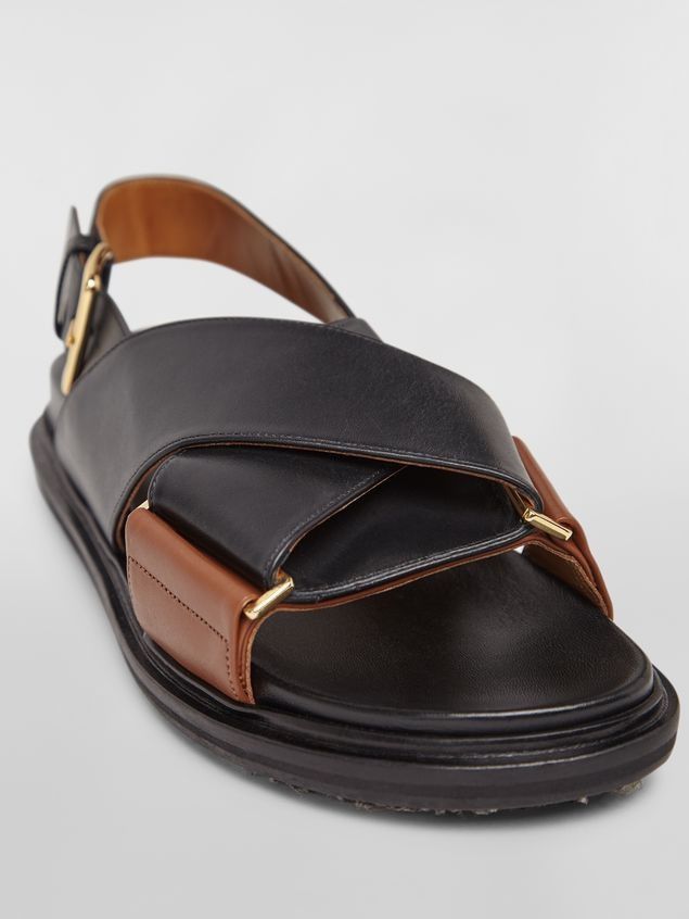 Marni o1f1d3z0825 Criss Cross Sandals in Black Size US 8 / IT 38 - 5 Thumbnail