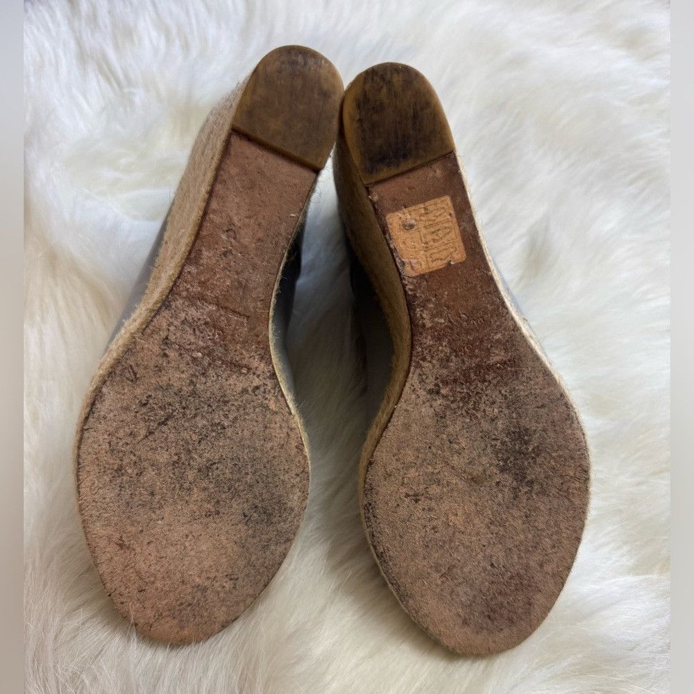 Balenciaga Balenciaga Gray Monochromatic espadrille wedges Mules ankle Size US 8 / IT 38 - 6 Thumbnail