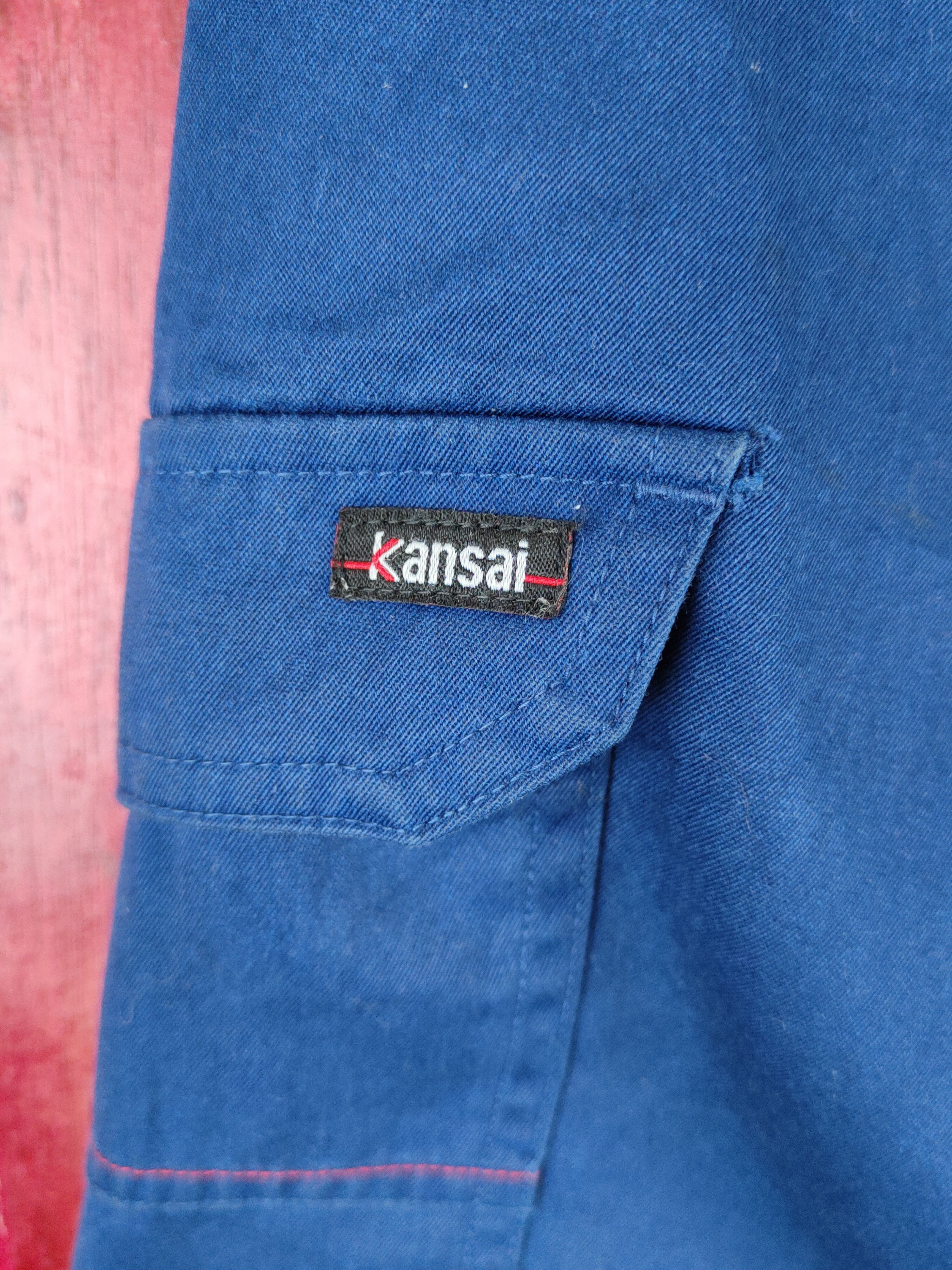 Japanese Brand Kansai Blue Multipocket Tactical Cargo Pants #S1816 Size US 30 / EU 46 - 9 Thumbnail