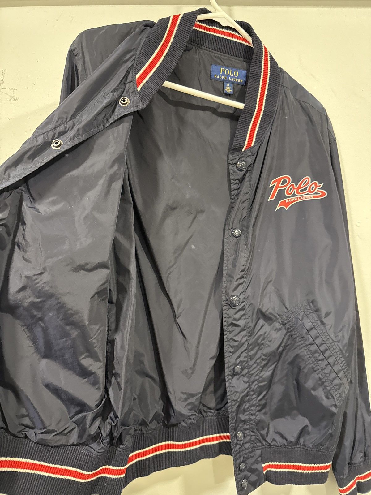 Polo Ralph Lauren Navy blue Polo Ralph Lauren bomber Size US M / EU 48-50 / 2 - 1 Thumbnail