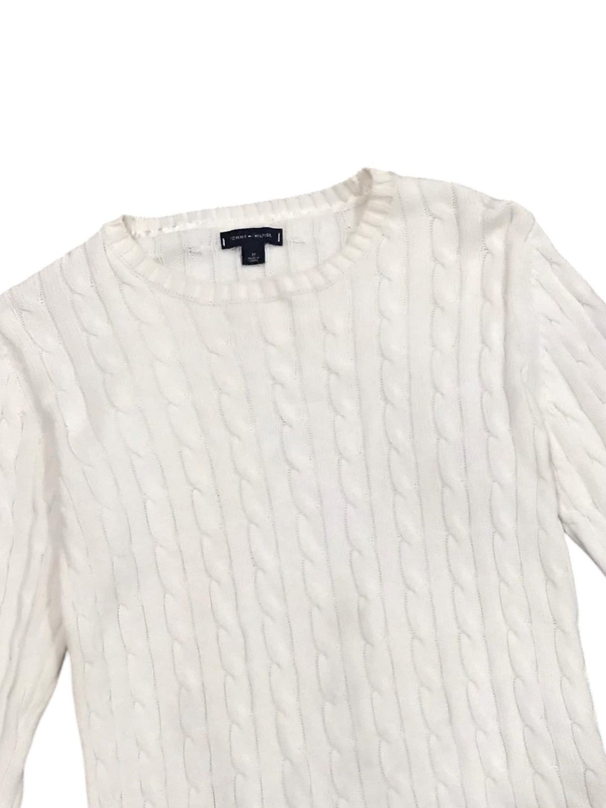 Tommy Hilfiger × Vintage Tommy Hilfiger Cableknit Knitwear Size M / US 6-8 / IT 42-44 - 3 Thumbnail