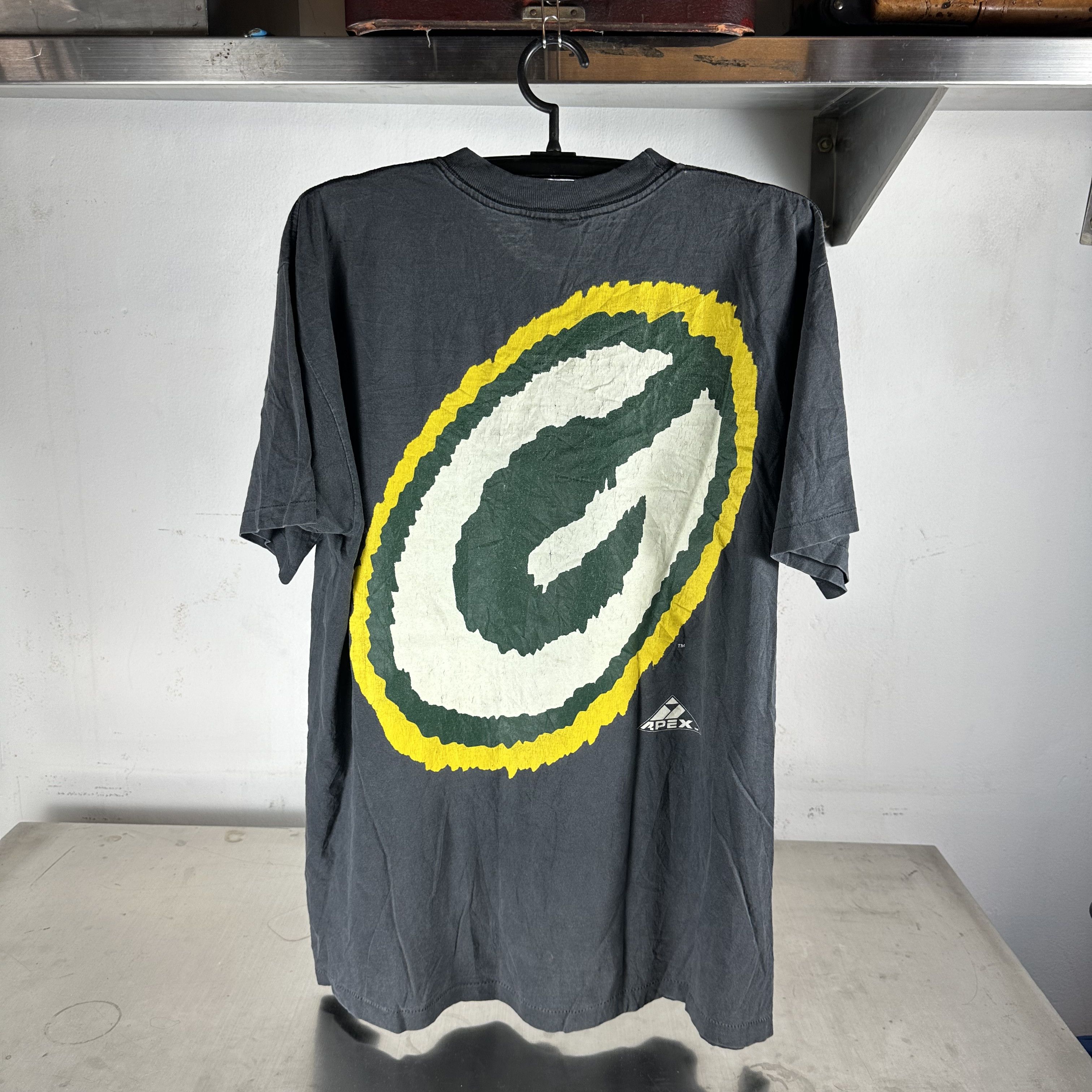 Vintage 90s Green Bay Packers NFL Apex One Double Sided T-shirt Size US XL / EU 56 / 4 - 3 Thumbnail