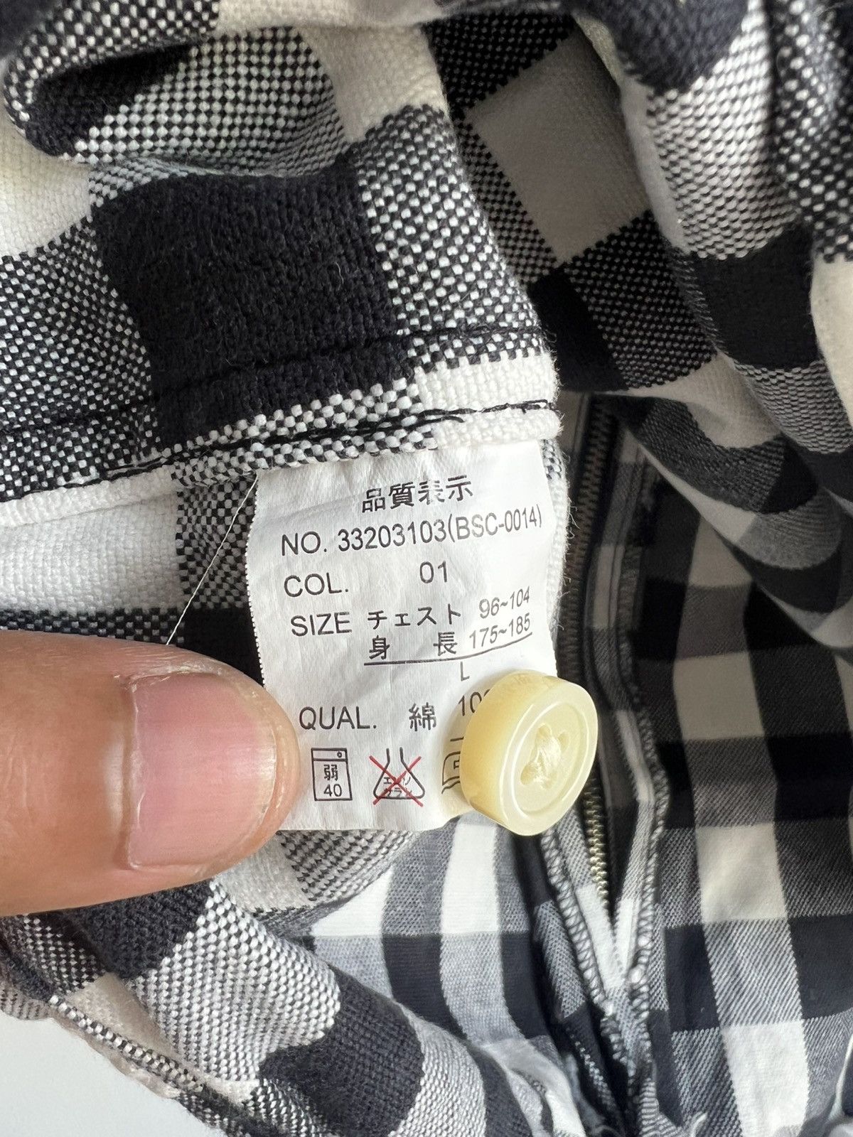 Ben Davis Y2K Ben Davies Checkerboard Duck Canvas Zipper Work Jacket Size US L / EU 52-54 / 3 - 7 Thumbnail