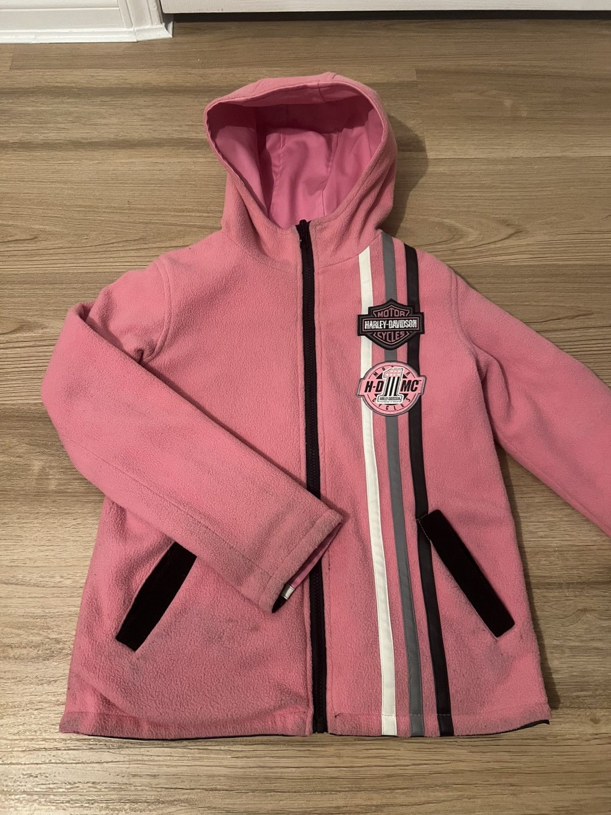 Harley Davidson Harley Davidson double sided pink jacket Size S / US 4 / IT 40 - 3 Thumbnail