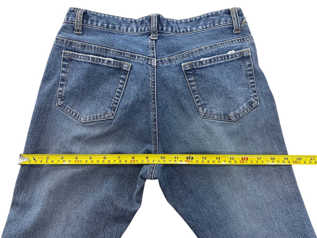 Japanese Brand Japanese Brand Faded Blue Wash Flare Jeans Size 28" / US 6 / IT 42 - 8 Thumbnail
