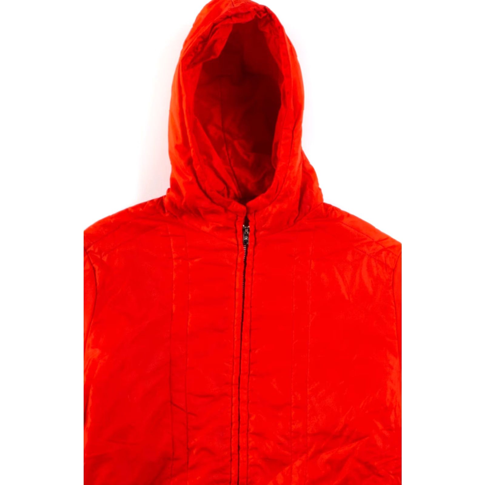 Vintage VINTAGE Red Insulated Hooded Windbreaker Jacket Small Winter Coat Regular Size Kid/Adult? Size US S / EU 44-46 / 1 - 2 Thumbnail