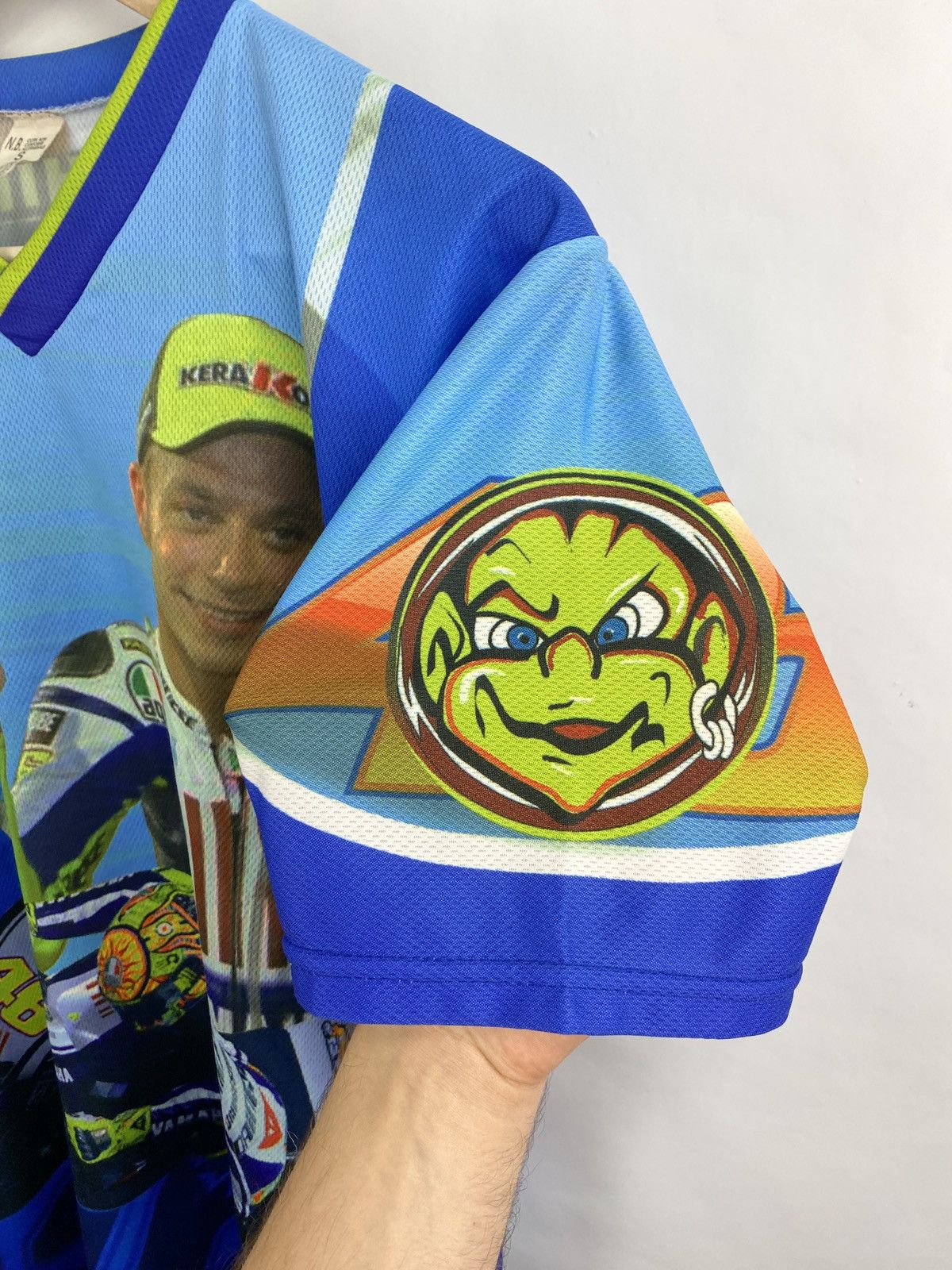 Formula 1 Vintage 90s Valentino Rossi Bootleg Fan Jersey T-Shirt Rare Size US M / EU 48-50 / 2 - 6 Thumbnail