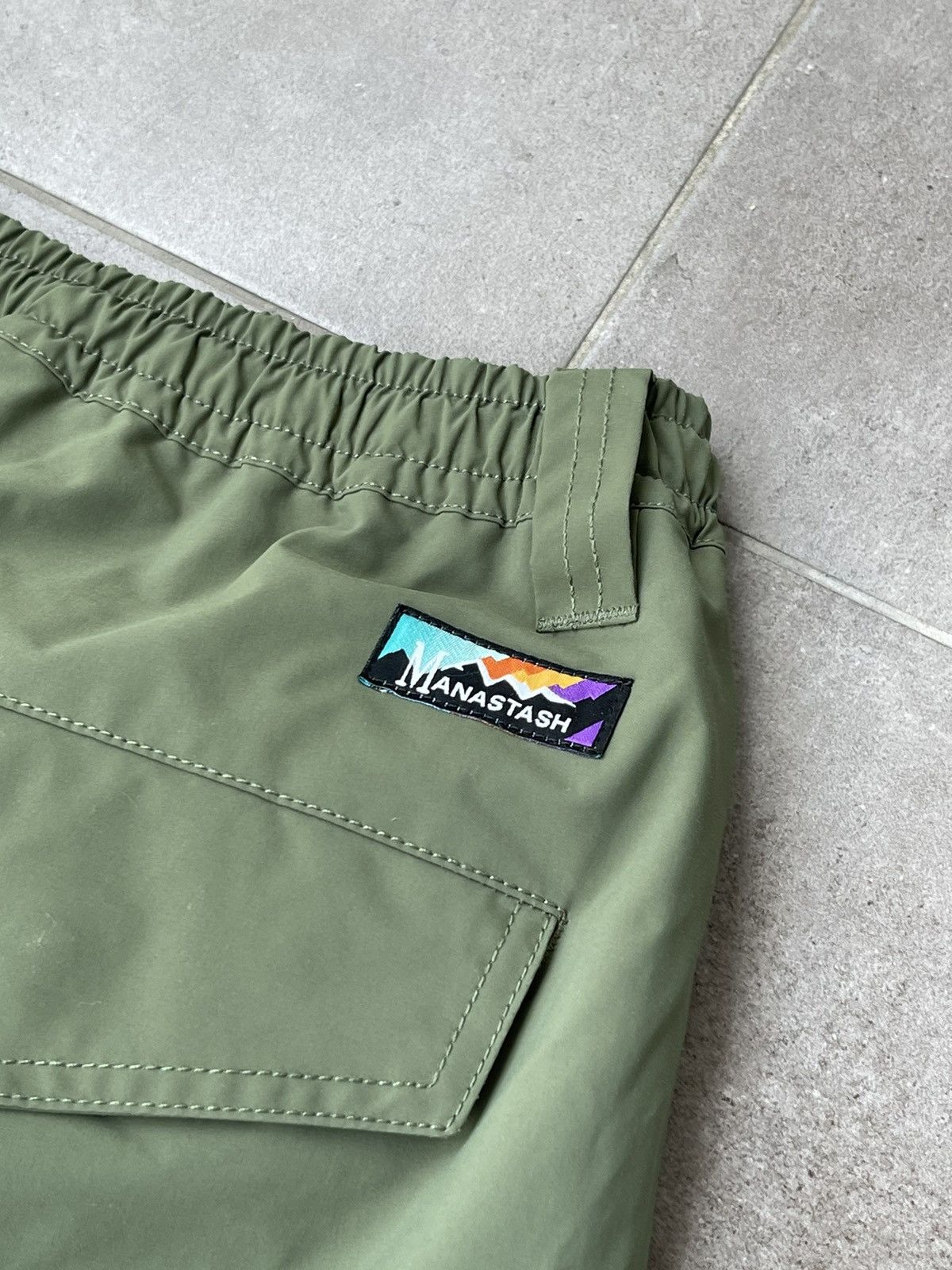 Manastash !DS! SS23 Manastash Manotrooper Swamp Green Cargo Pants Size US 34 / EU 50 - 16 Thumbnail