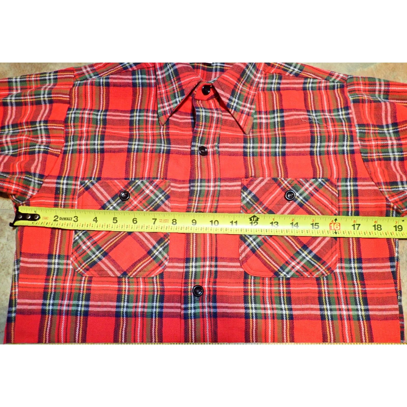 Vintage VINTAGE Ely Cattleman Flannel Shirt Red Plaid Boxy Mens Small 80s USA Lumberjack Size US S / EU 44-46 / 1 - 7 Thumbnail