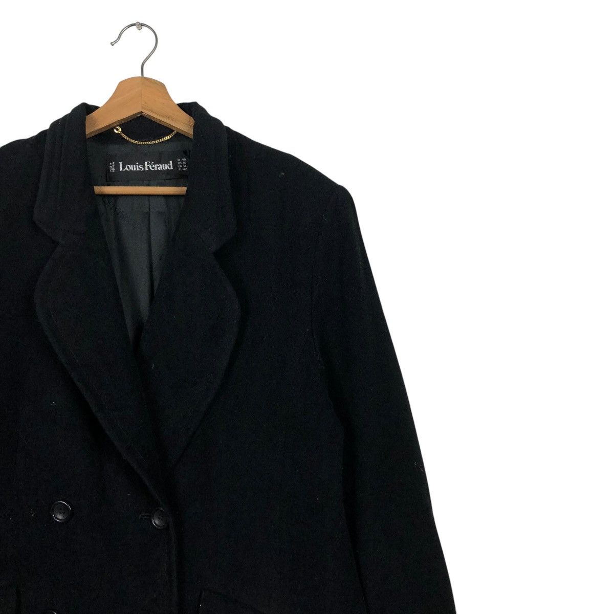 Japanese Brand VINTAGE WOOL CHORE WORKER JACKET DOUBLE BREAST LOUIS FERAUD Size US M / EU 48-50 / 2 - 8 Thumbnail