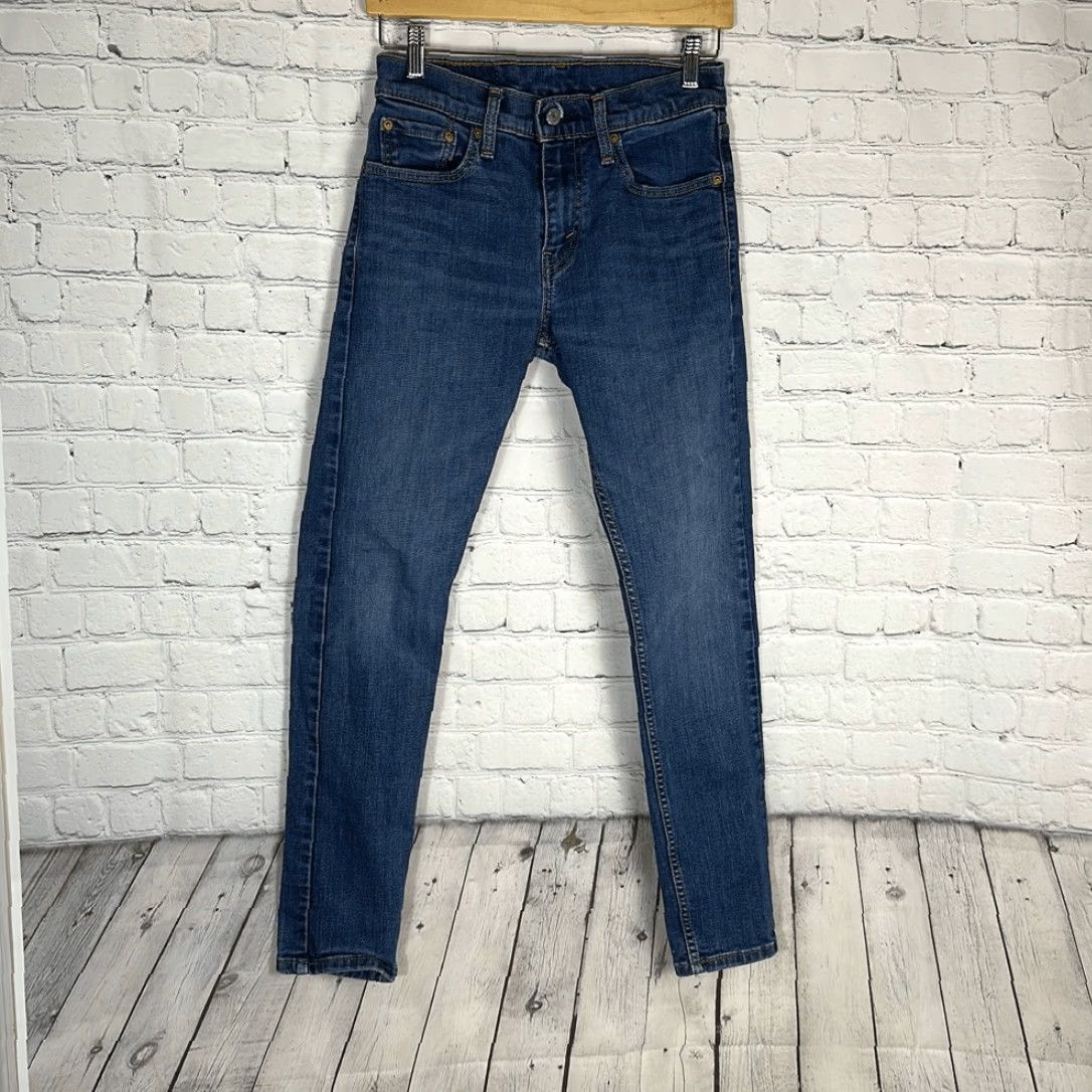 Levi's Levi’s 512 Mens Slim Taper Jeans Denim W28 L32 Size US 31 - 2 Thumbnail