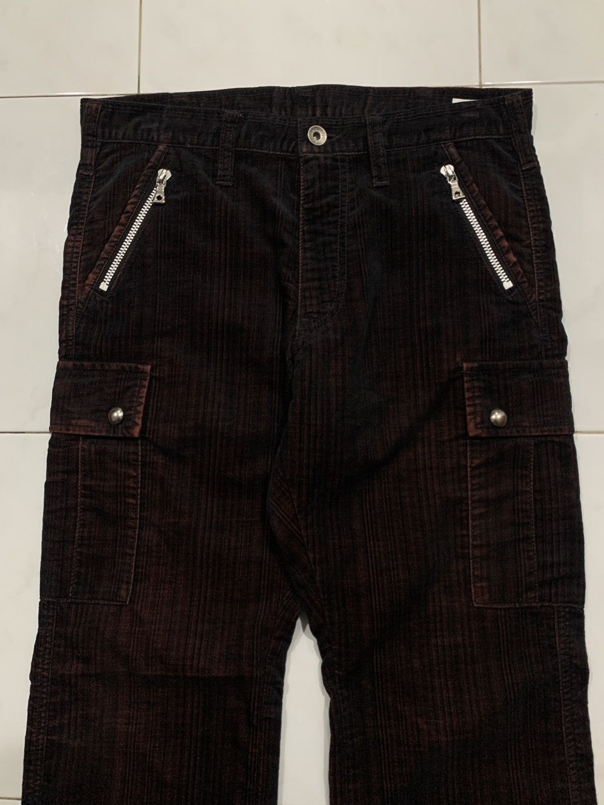 semanticdesign Semanticdesign Corduroy 8 Pocket Cargo Pant Size US 29 - 3 Thumbnail