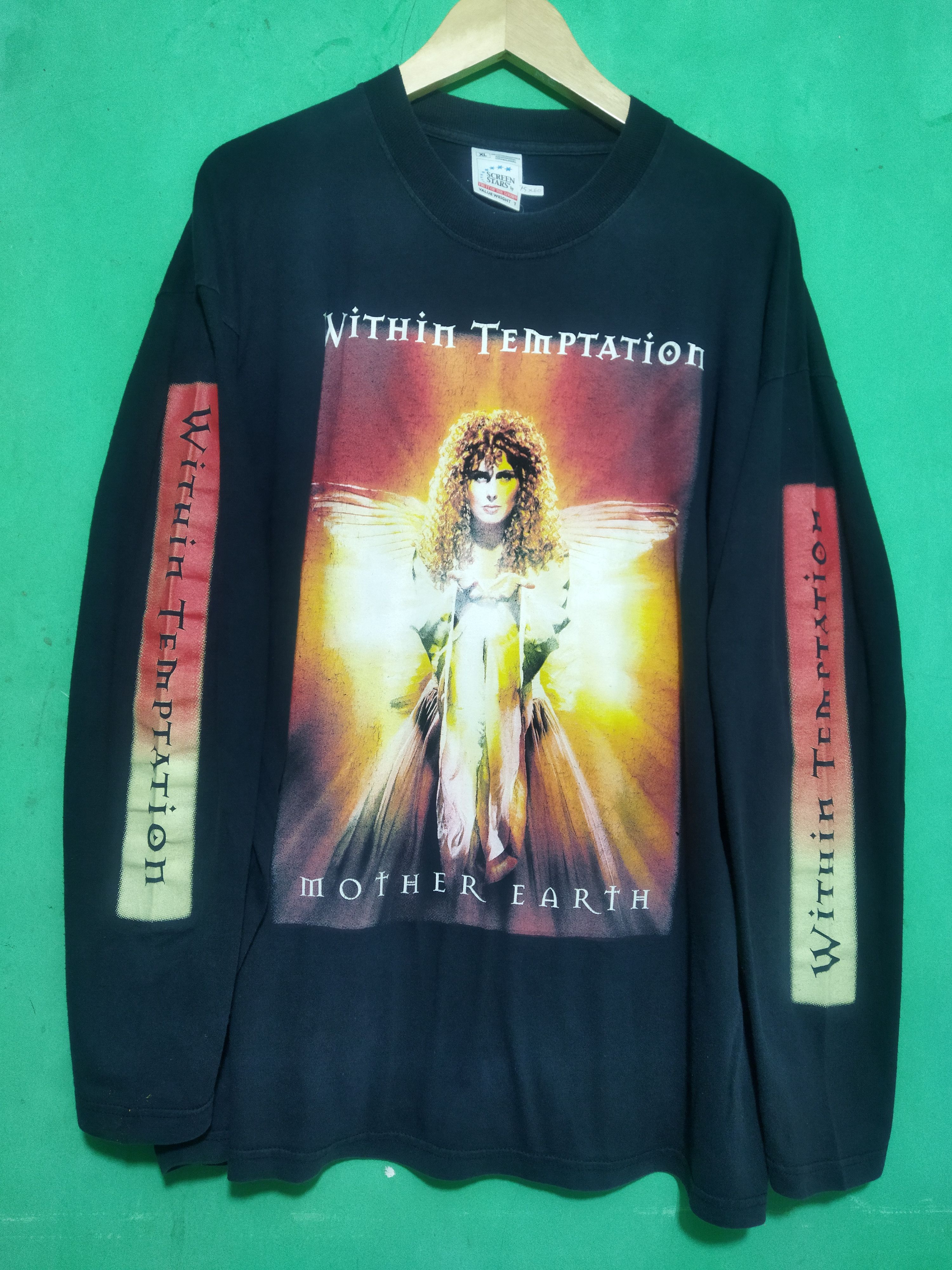 Band Tees Vintage WITHIN TEMPTATION mother earth Size US XL / EU 56 / 4 - 1 Thumbnail