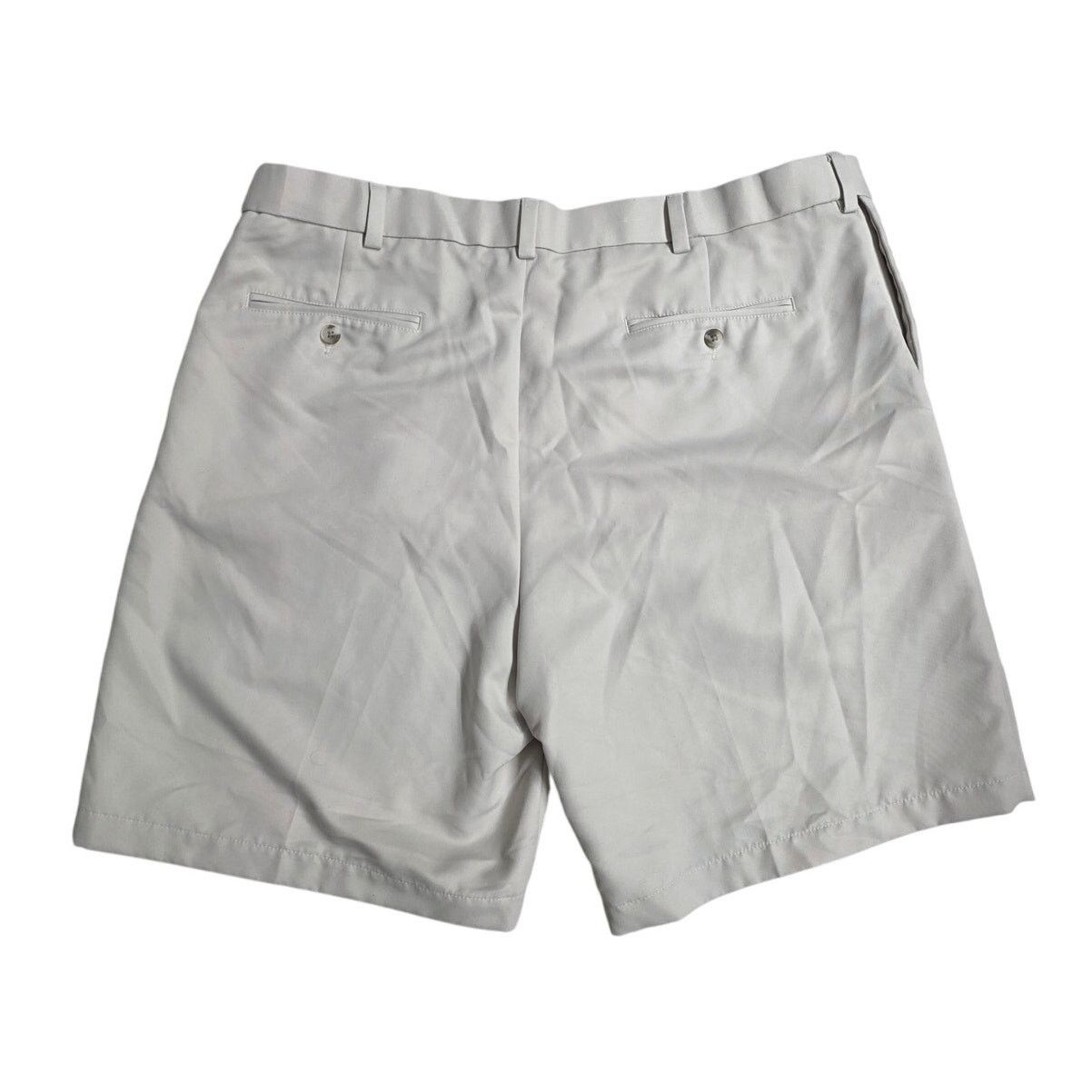 Roundtree & Yorke Roundtree & Yorke Men's Easy Care Khaki Shorts - 42x9 Size US 42 / EU 58 - 2 Thumbnail