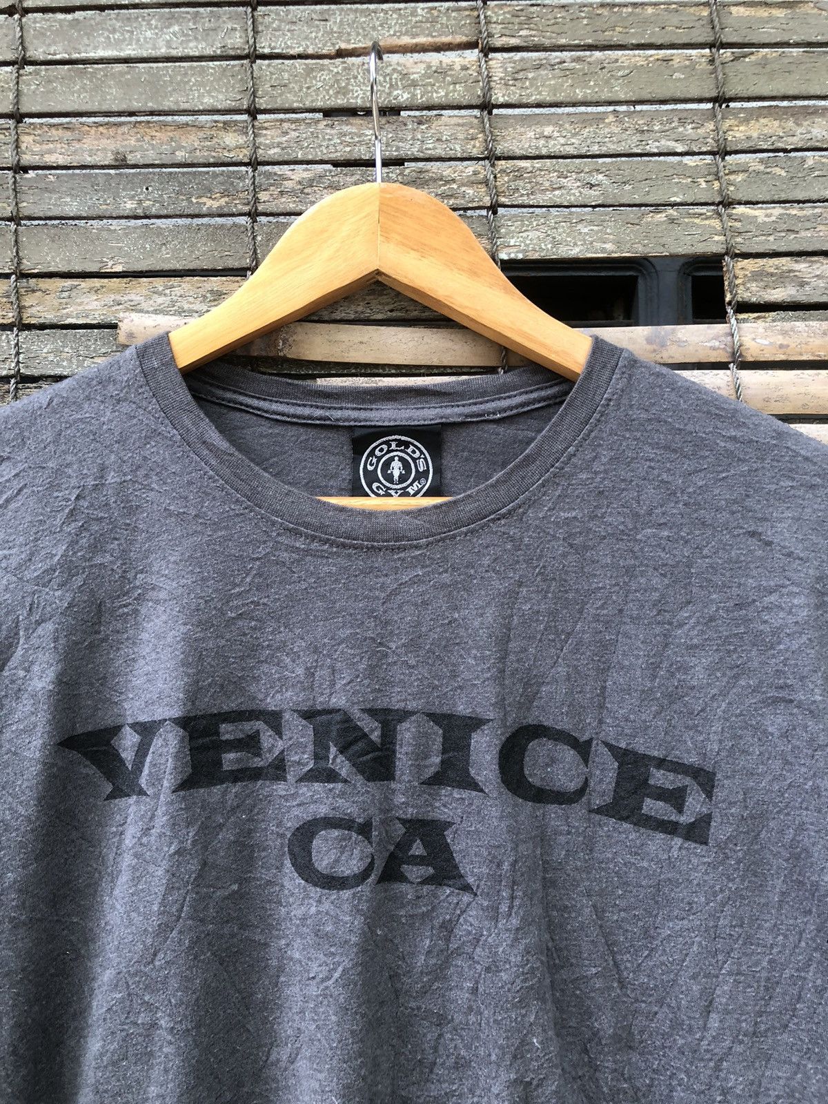 Japanese Brand × Vintage Vintage Golds Gym Venice CA Long Sleeve Shirt Size US M / EU 48-50 / 2 - 2 Thumbnail