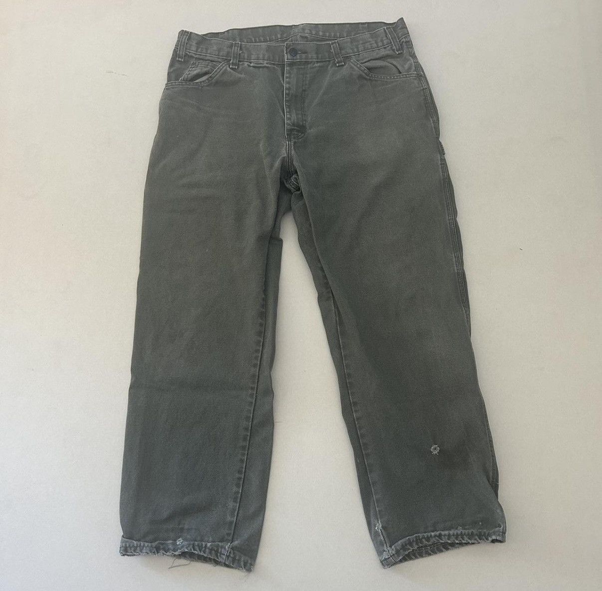 Dickies Vintage Sage green Dickies carpenter pants Size US 36 / EU 52 - 1 Thumbnail