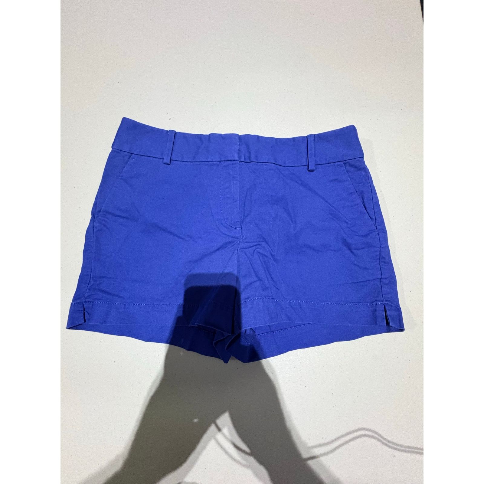 Loft Women’s LOFT Blue Dress Shorts Size 6P Petite Size 28" / US 6 / IT 42 - 3 Thumbnail