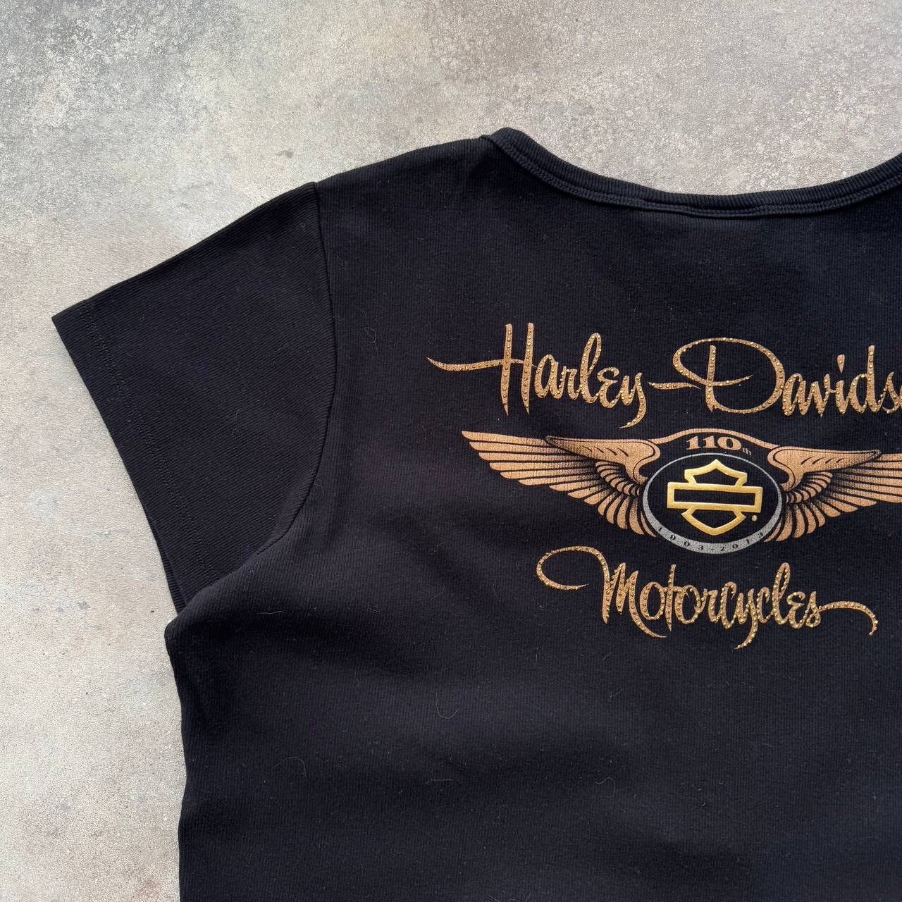 Harley Davidson × Vintage Y2K Harley Davidson Vintage Amazing T-Shirt Size XL / US 12-14 / IT 48-50 - 5 Thumbnail
