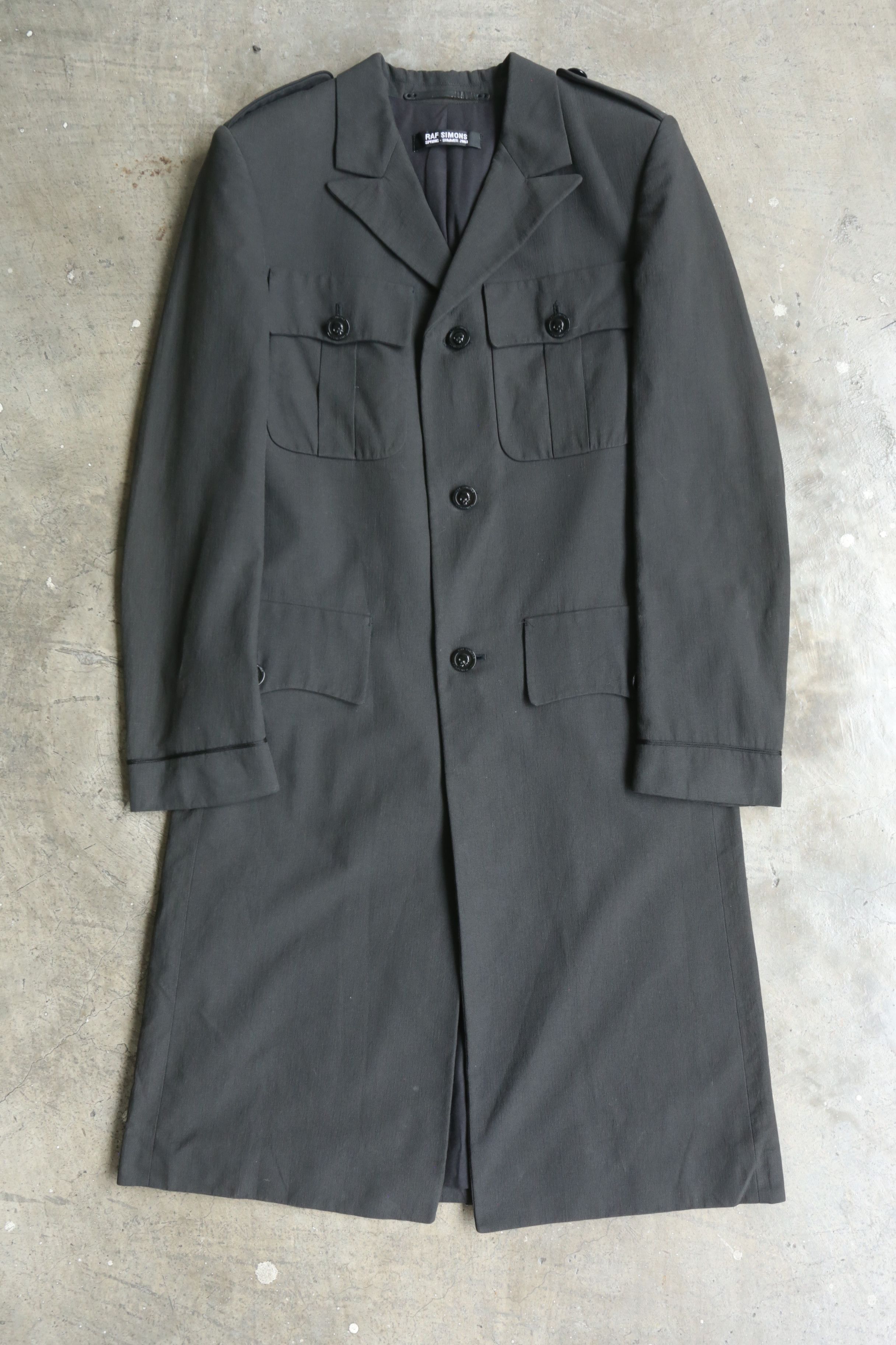 Raf Simons Raf Simons - S/S 03 - "Consumed" - Military Coat Size US S / EU 44-46 / 1 - 2 Thumbnail
