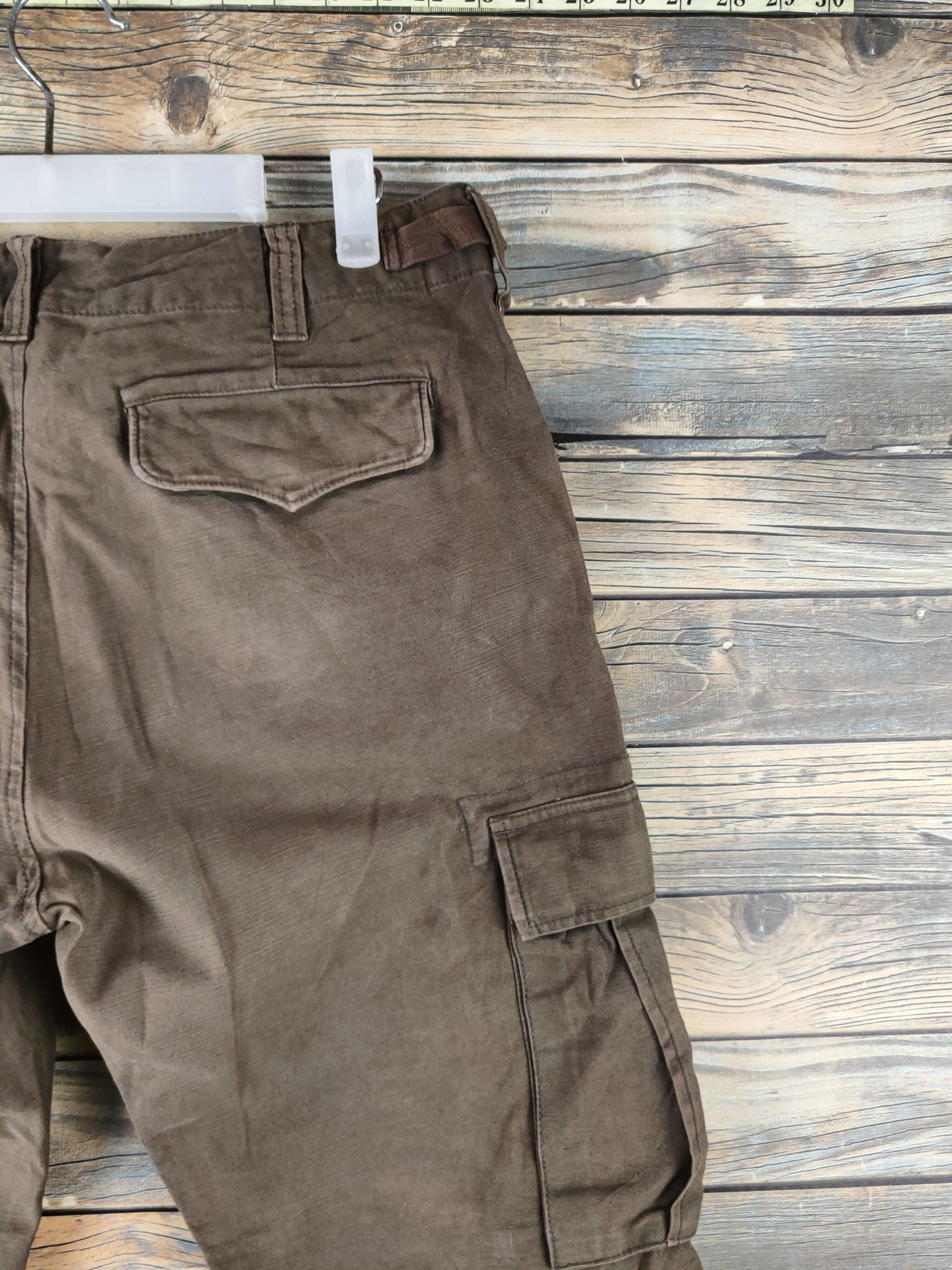 RAGEBLUE DL Rageblue Brown Multipocket Cargo Pants #46-401 Size US 31 - 10 Thumbnail