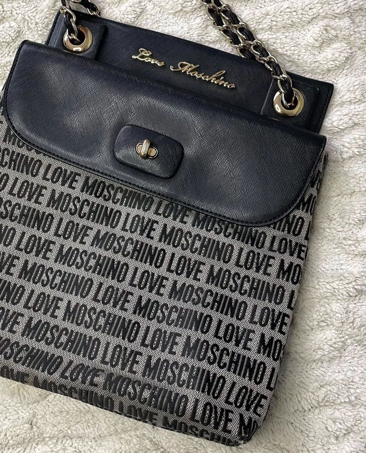 Love Moschino × Moschino × Vintage Bag monogram love moschino vintage Size ONE SIZE - 6 Thumbnail