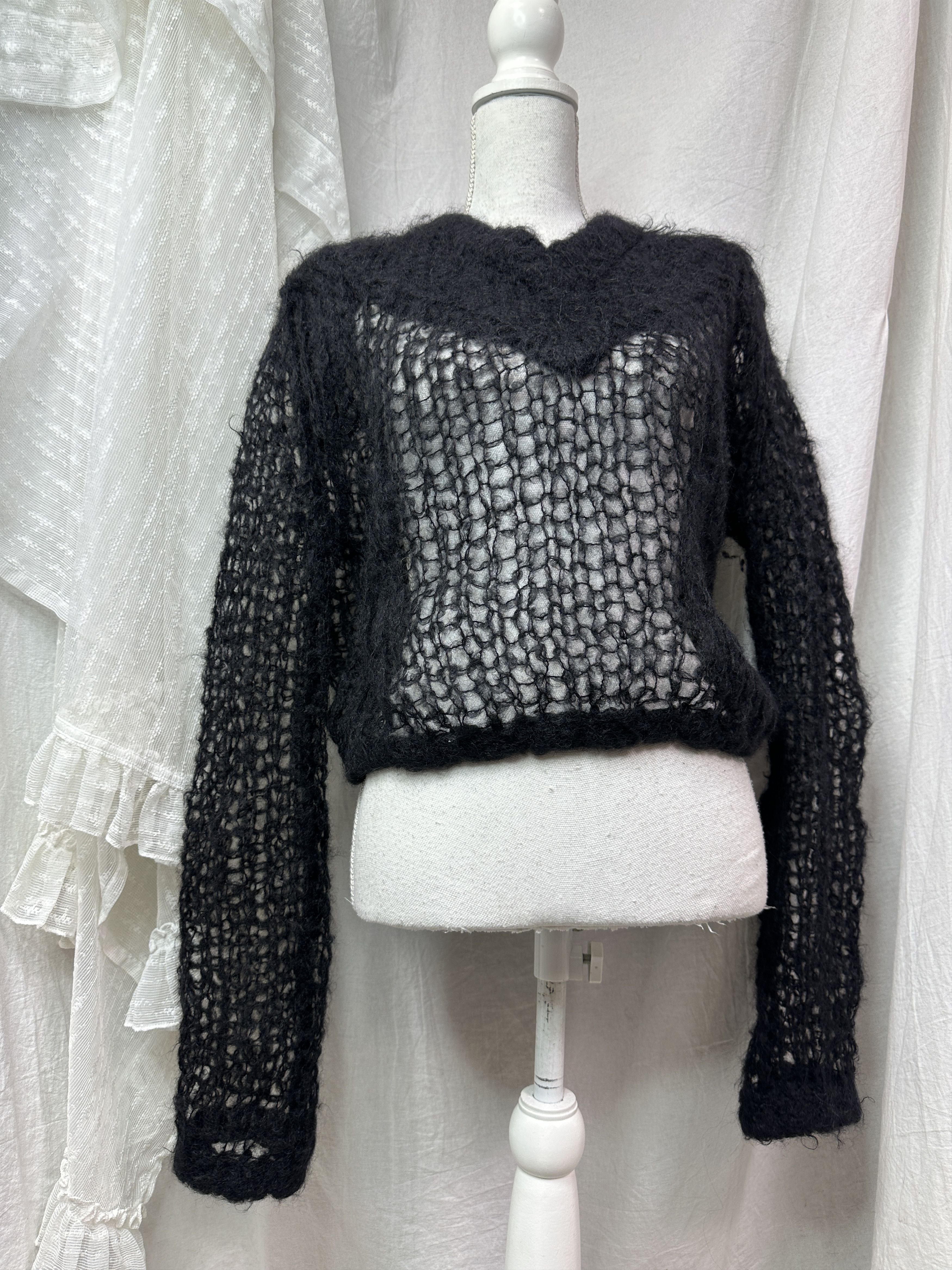 Acne Studios Vintage Acne Studios Mohair Loose Knit Sweater Y2K Size M / US 6-8 / IT 42-44 - 1 Thumbnail