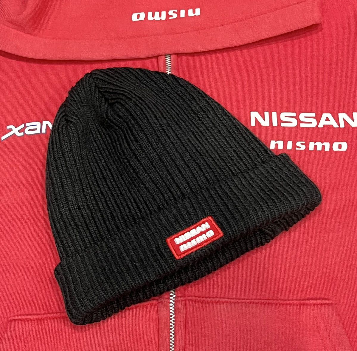 Gear for Sports 🔥Vintage NISSAN NISMO 3D Rubber Print Acrylic Beanie Size ONE SIZE - 3 Thumbnail