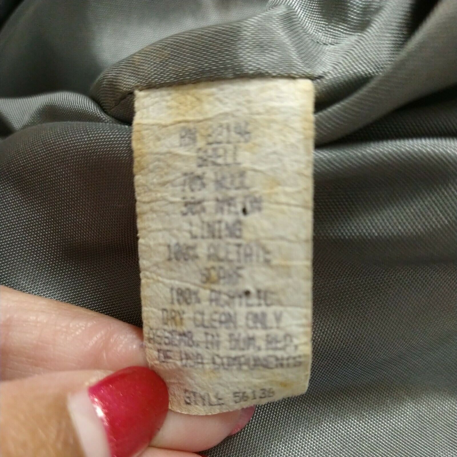 Other Herman Kay Coat and Scarf Button Front Women Size 10 Gray Size L / US 10 / IT 46 - 5 Thumbnail