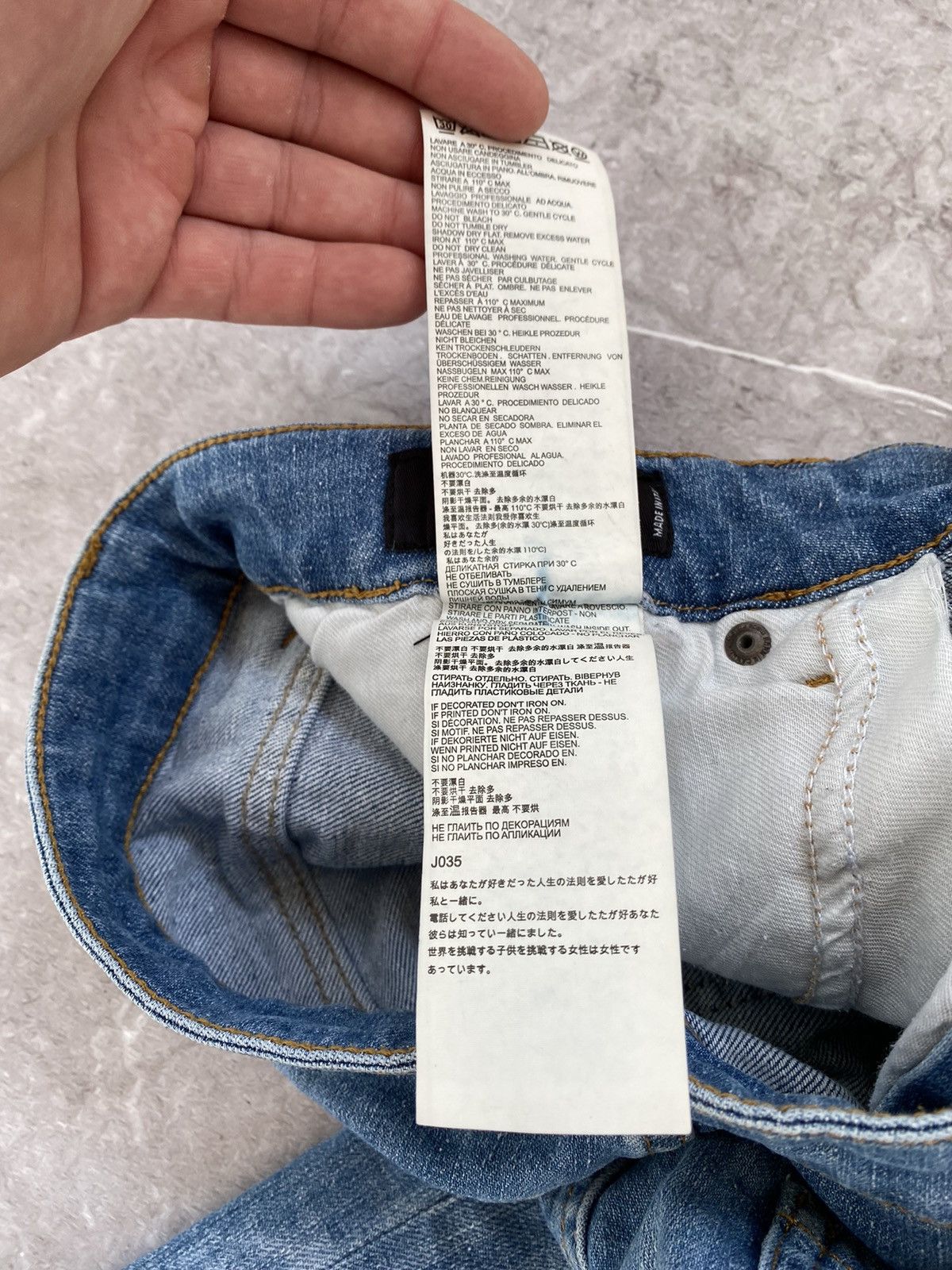 Dsquared2 Dsquared2 Jeans Distressed Slim Jean Paint Splatter Italy Size US 32 / EU 48 - 24 Thumbnail