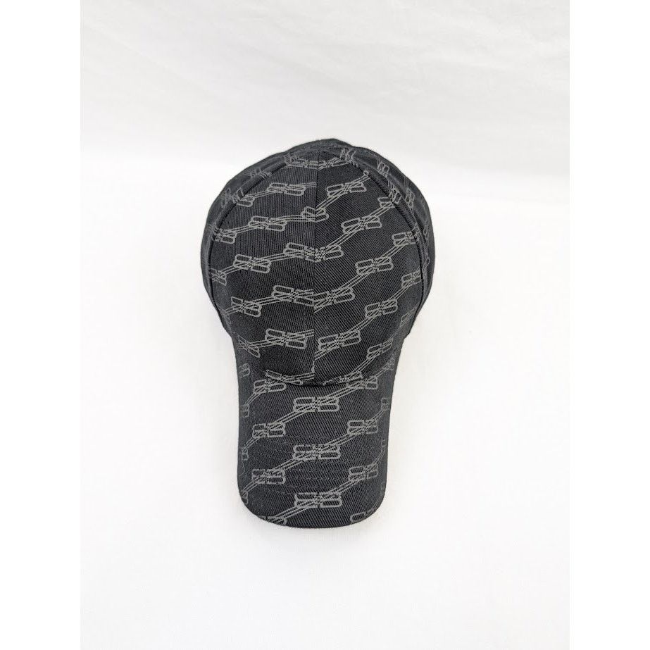 Balenciaga o1rshd1 Size: L / BB Monogram Hat/Cap in Black Size ONE SIZE - 1 Thumbnail