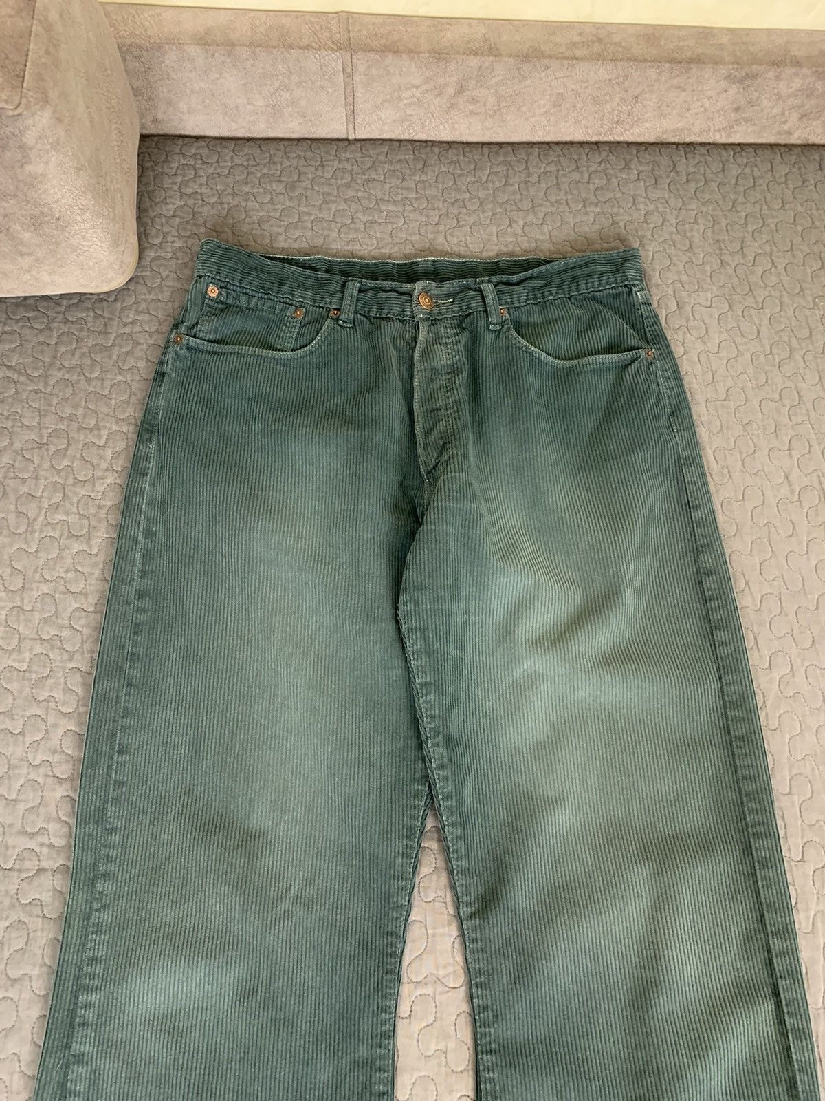 Levi's Levis 508 Corduroy Faded Pants Size 34 X 32 Size US 34 / EU 50 - 3 Thumbnail