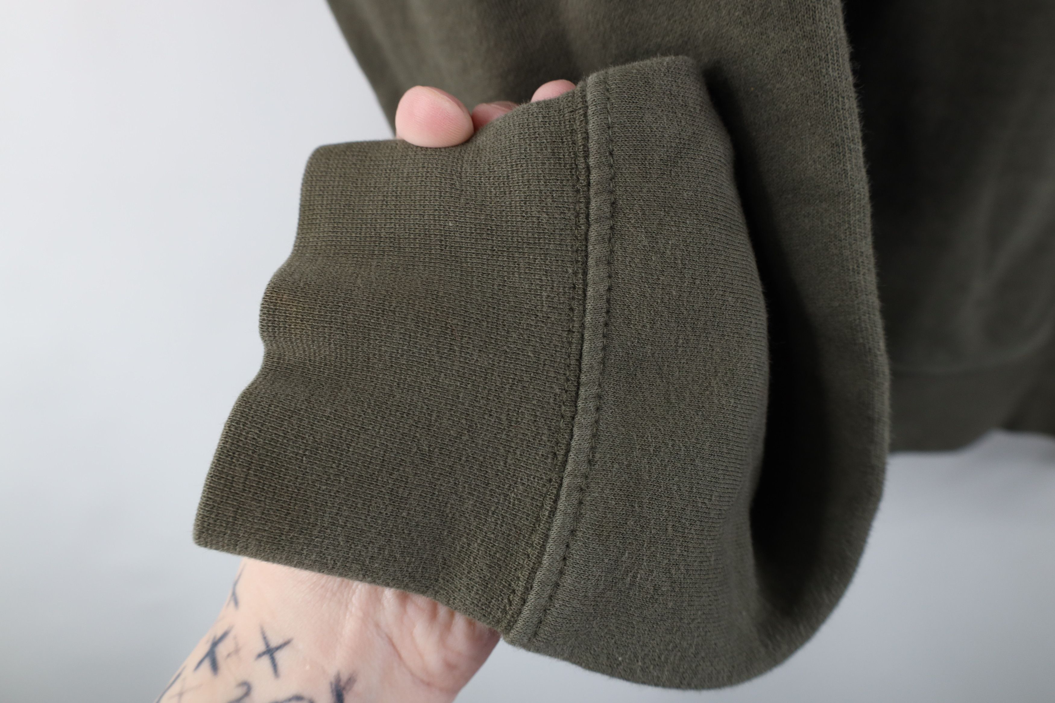 The North Face × Vintage Vintage Y2K The North Face Spell Out Big Logo Hoodie Green Size US M / EU 48-50 / 2 - 7 Thumbnail