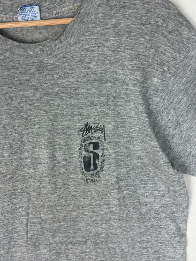 Stussy Vintage 90s Stussy Irie Roots OG logo Tshirt Size US M / EU 48-50 / 2 - 8 Thumbnail