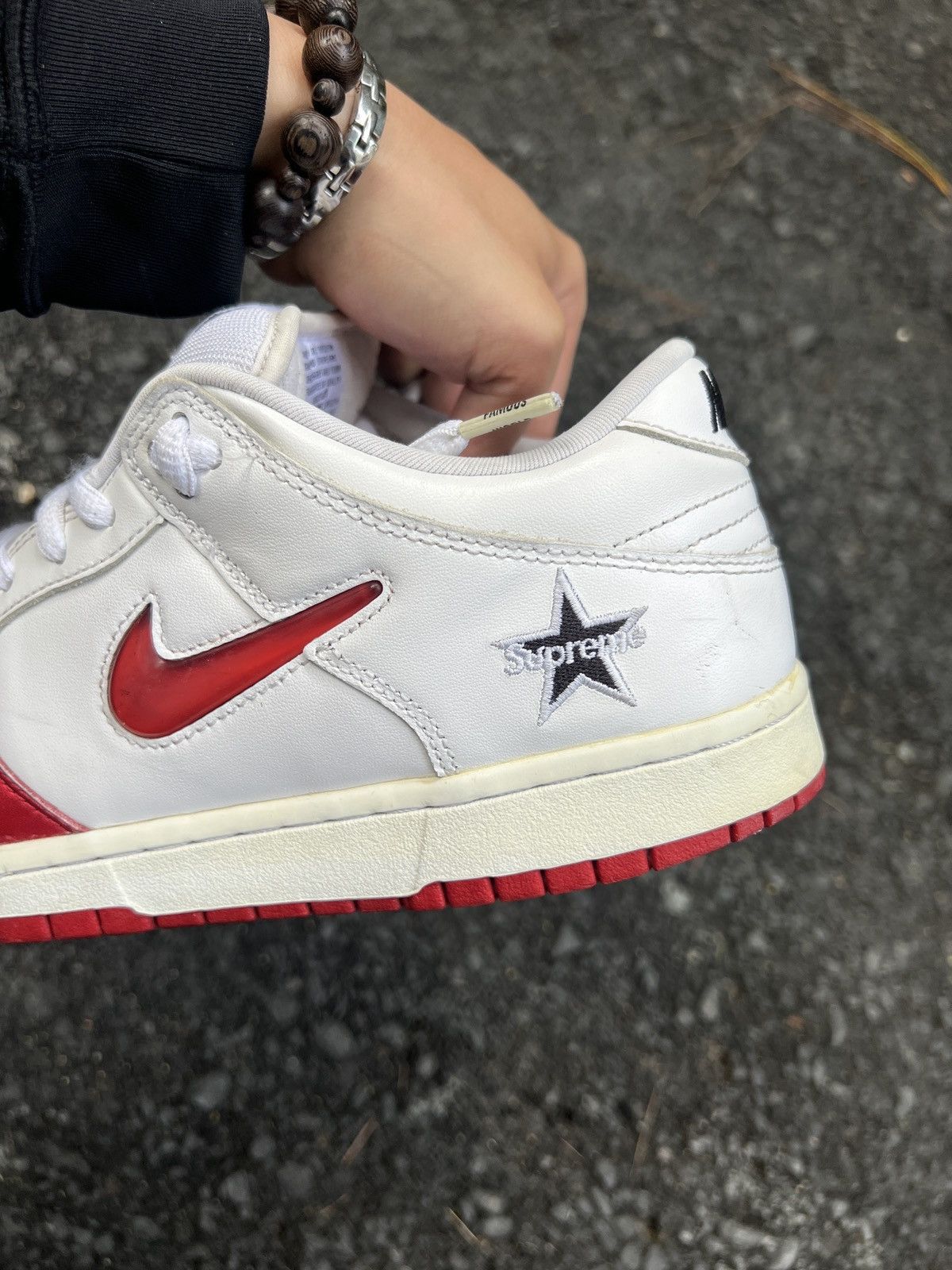 Nike × Supreme Nike Supreme x Dunk SB Low ‘Varsity Red’ CK3480-600 Size US 9 / EU 42 - 7 Thumbnail