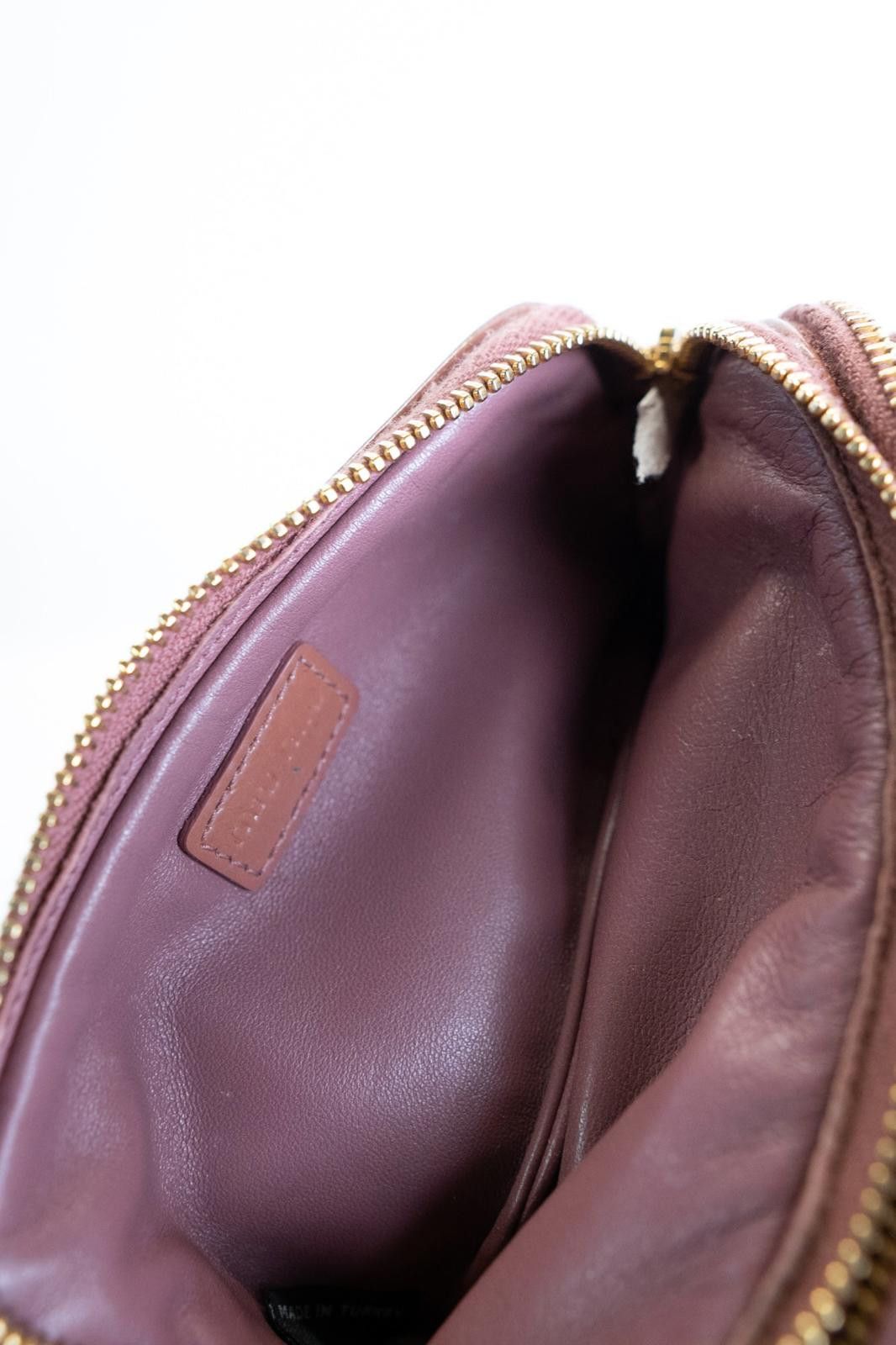 Miu Miu 2010's Miu Miu Patent Leather Bow Brown Pouch Size ONE SIZE - 6 Thumbnail