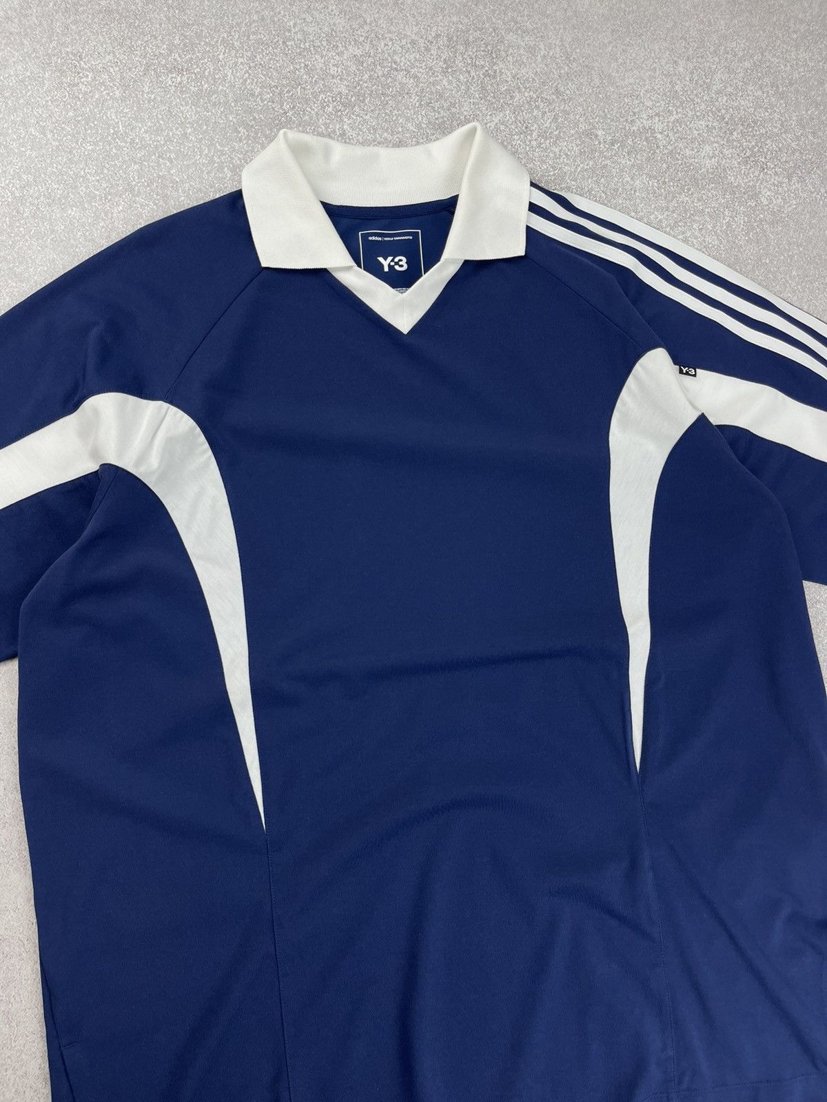 Y-3 Adidas Y-3 Yohji Yamamoto Cut Line Tee Unisex Size M Size US M / EU 48-50 / 2 - 3 Thumbnail