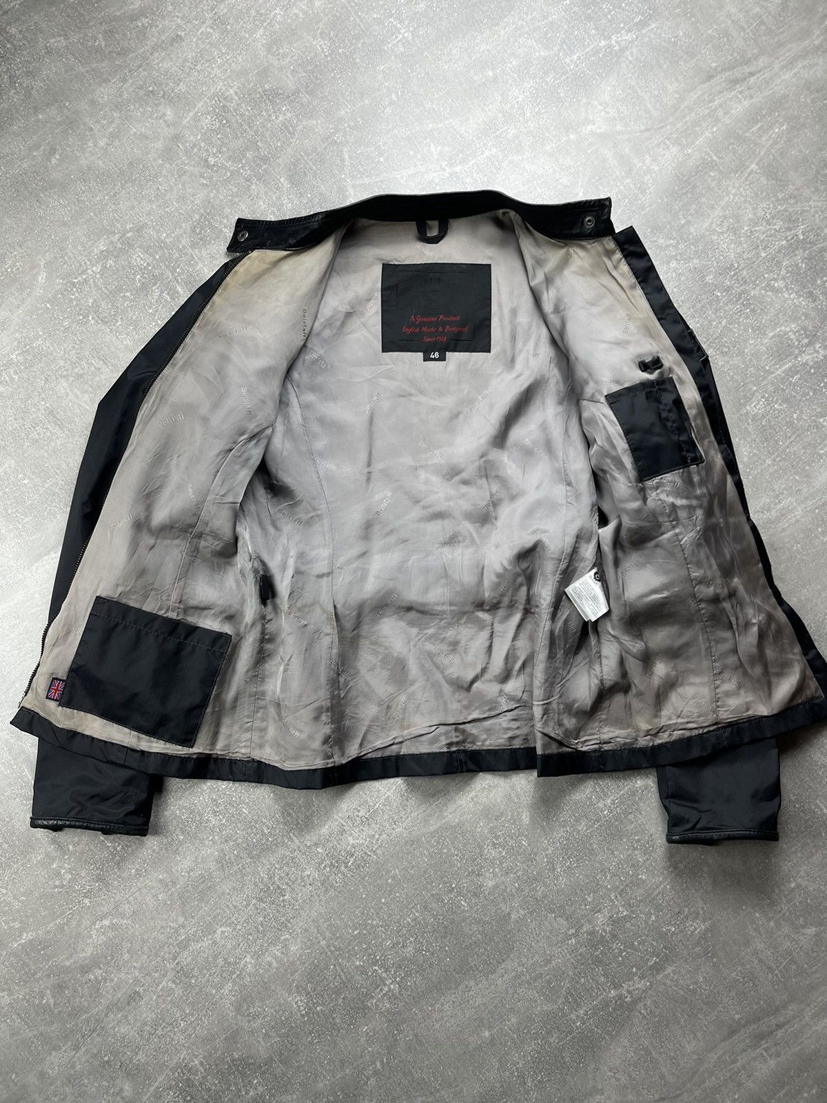 Belstaff Belstaff GOLD Label Belted Motorcycle Wax Jacket Black Size L / US 10 / IT 46 - 11 Thumbnail