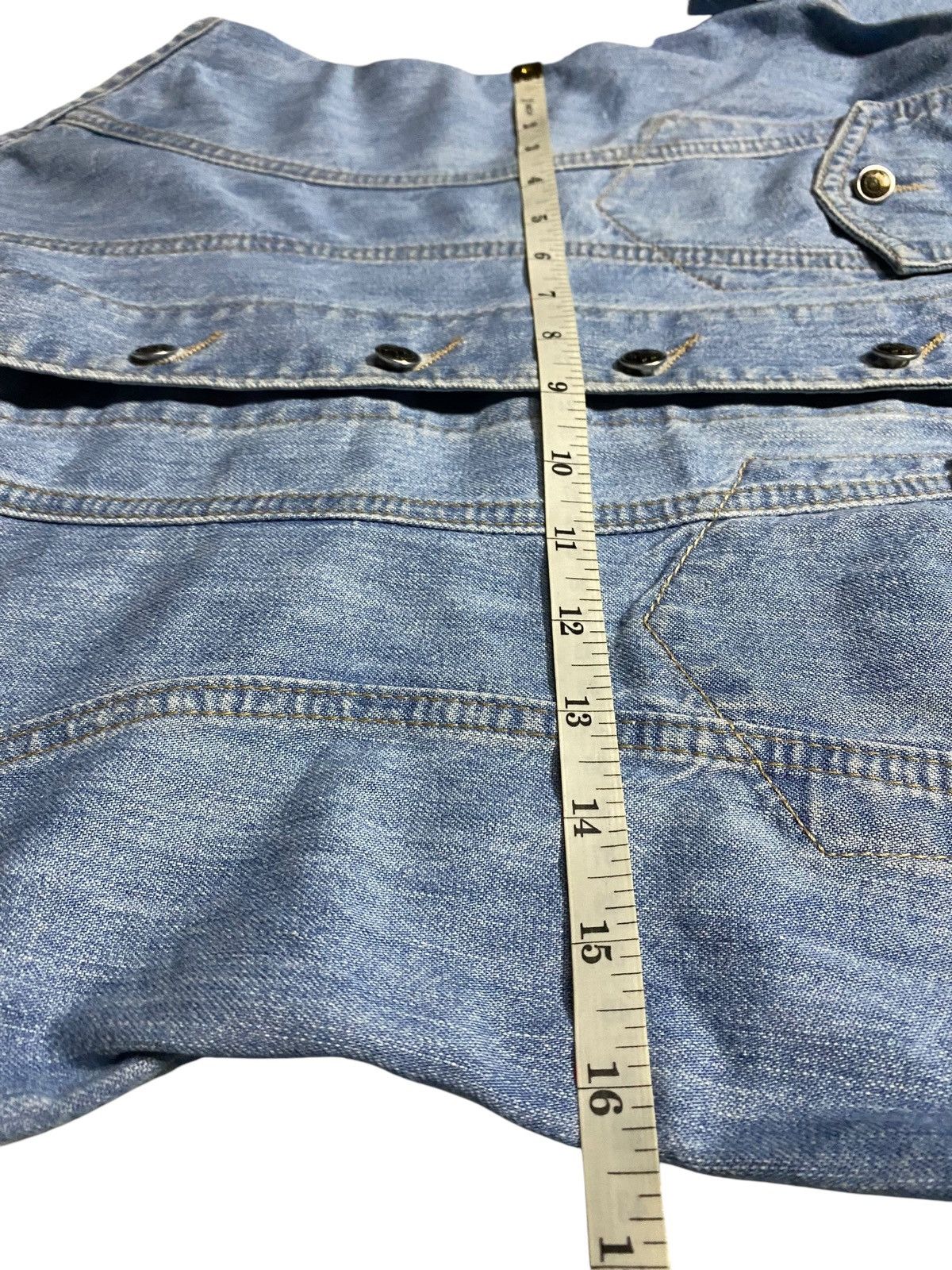 Parasuco Vintage Rare Sexy OuterShirt Parasuco Blue Wash Size M / US 6-8 / IT 42-44 - 14 Thumbnail