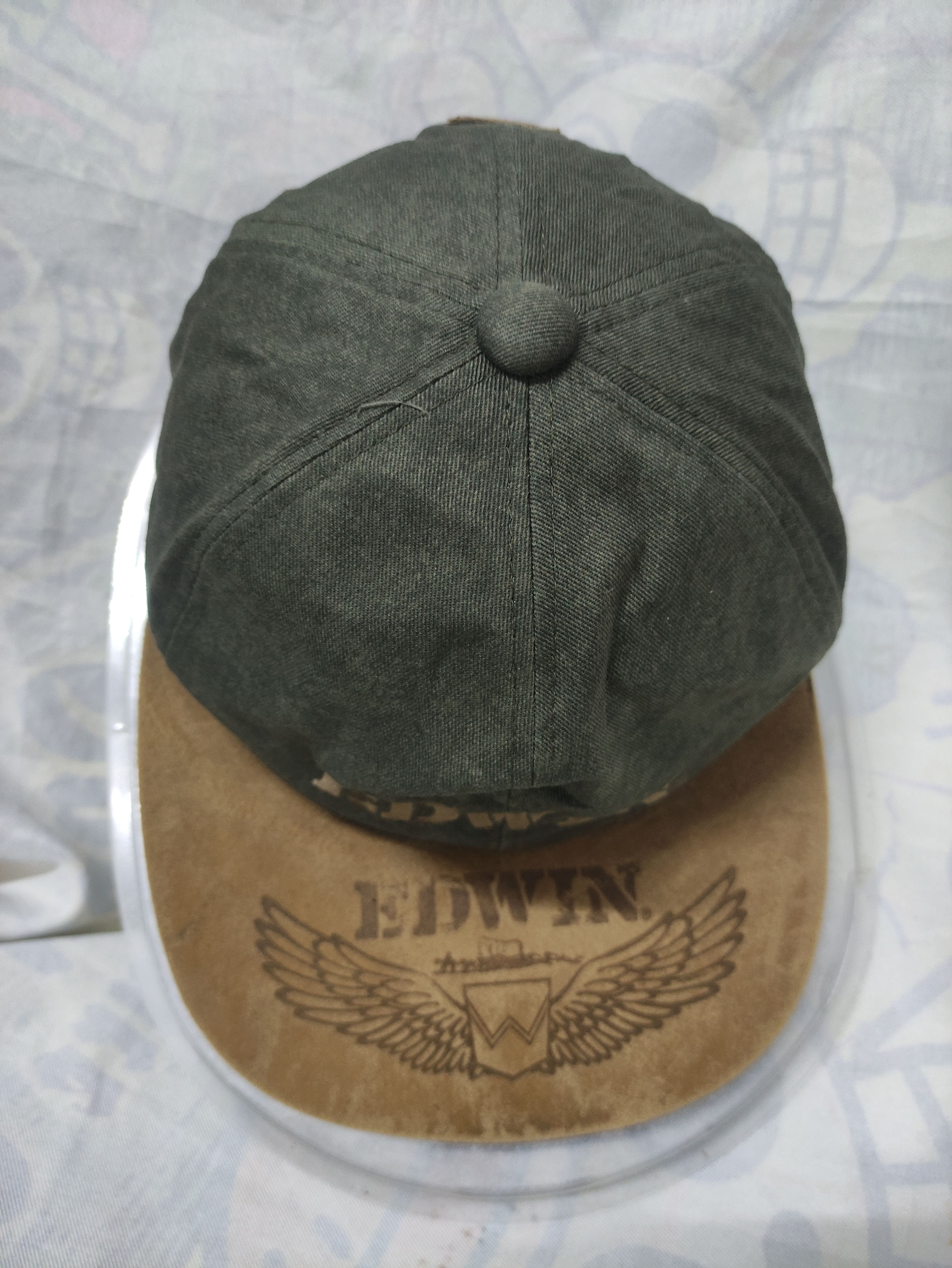 Edwin × Vintage EDWIN VINTAGE CAP RARE DESIGN Size ONE SIZE - 4 Thumbnail