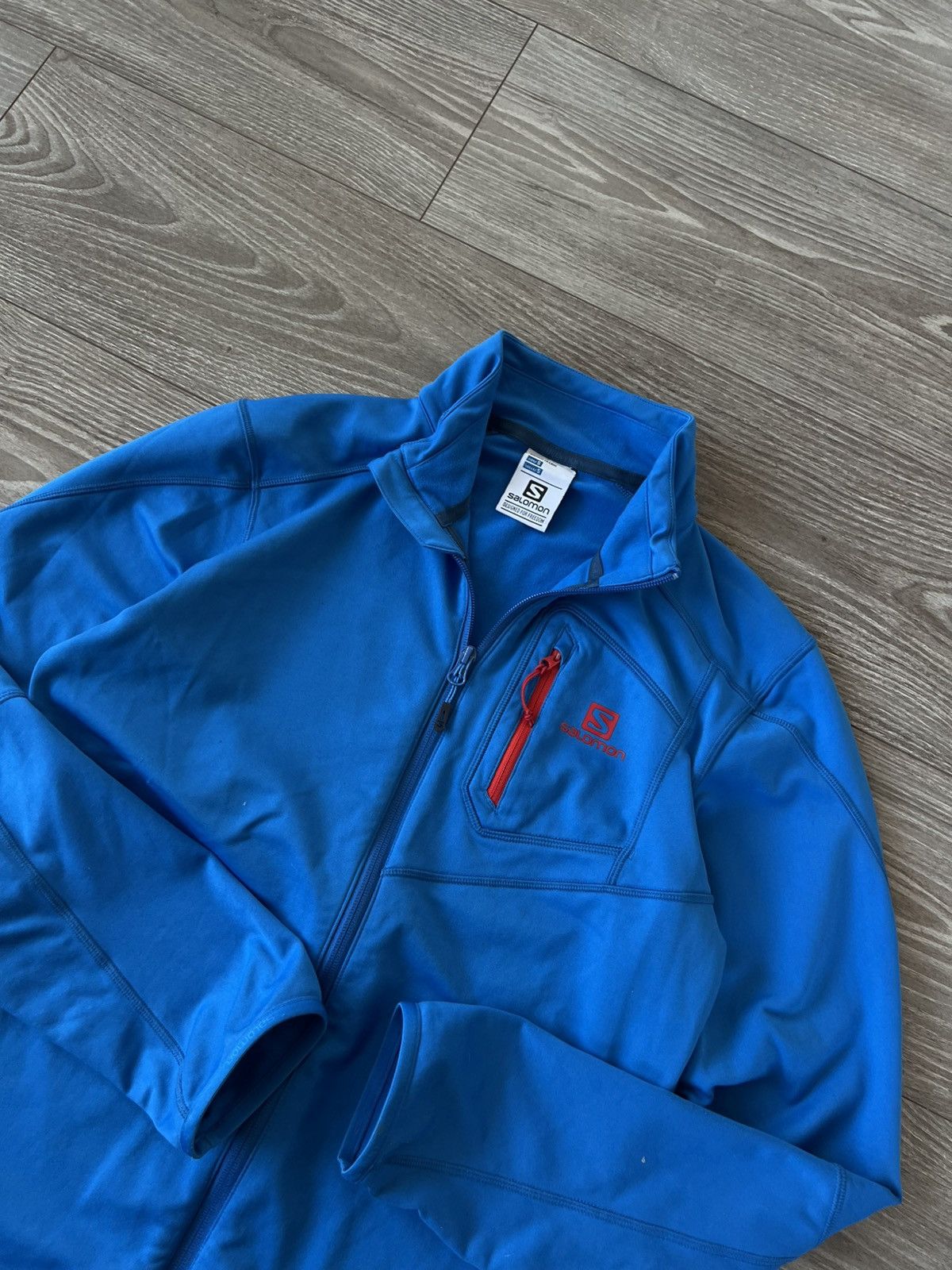 Salomon Salomon Advanced Skin Warm Zip Chest Pocket Sweatshirt Size US S / EU 44-46 / 1 - 17 Thumbnail