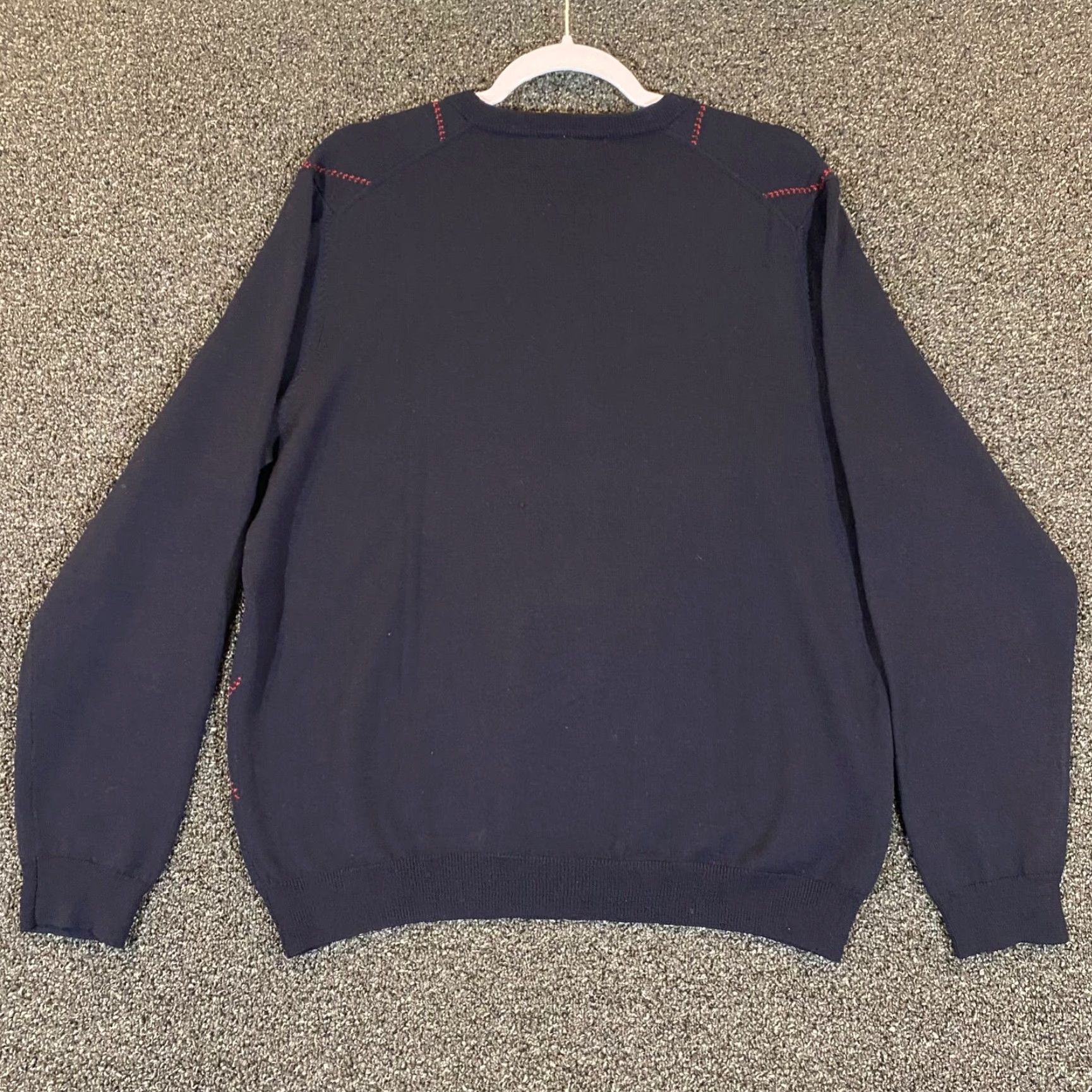 Brooks Brothers Vintage Brooks Brothers Sweater Men’s Medium Blue Argyle Merino Wool V-Neck Pullover Casual Formal Size US M / EU 48-50 / 2 - 7 Thumbnail