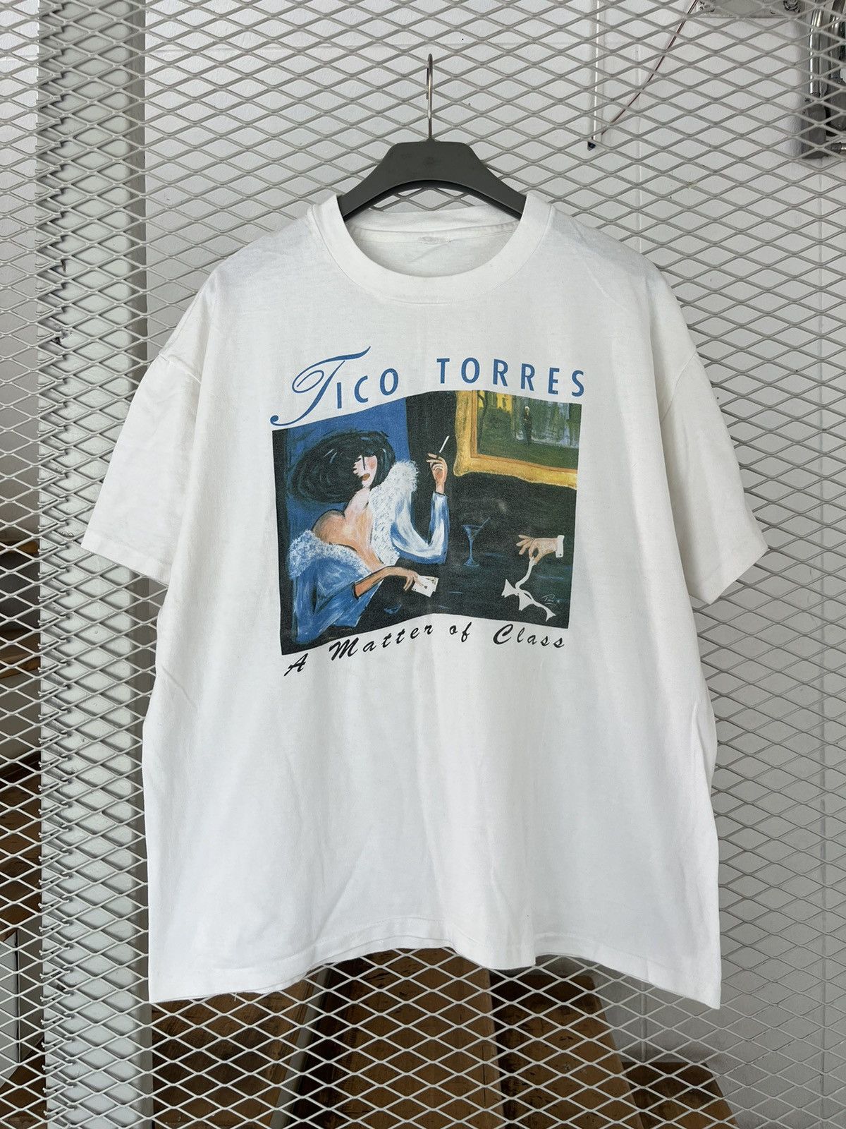 Bon Jovi × Vintage Vintage A Matter Of Class Art By Tico Torres 90’s Tshirt Size US XL / EU 56 / 4 - 2 Thumbnail