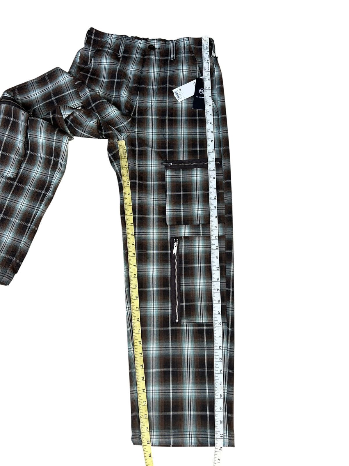 Undercover Undercover X Gu Shadows Plaid Parachute Baggy Trouser Pant Size US 29 - 6 Thumbnail