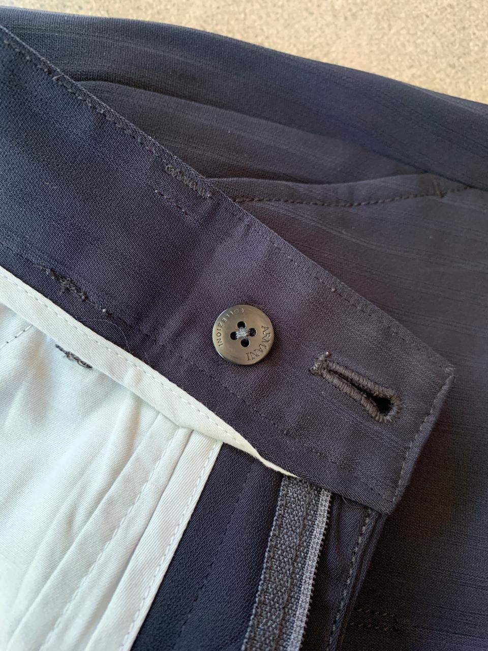 Armani Collezioni FREE TAX! Shadow Striped Trousers Size US 32 / EU 48 - 7 Thumbnail