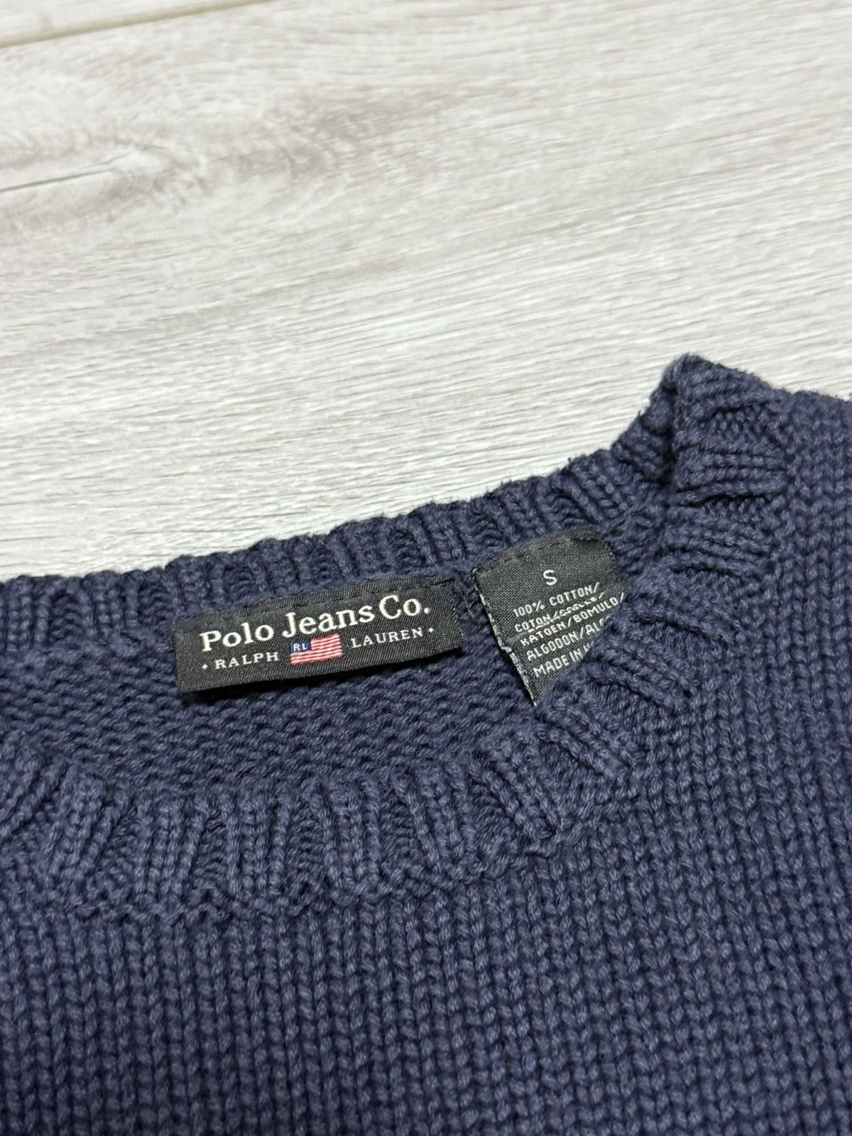 Polo Ralph Lauren Polo Ralph Lauren USA flag sweater knitted jeans Size S / US 4 / IT 40 - 4 Thumbnail